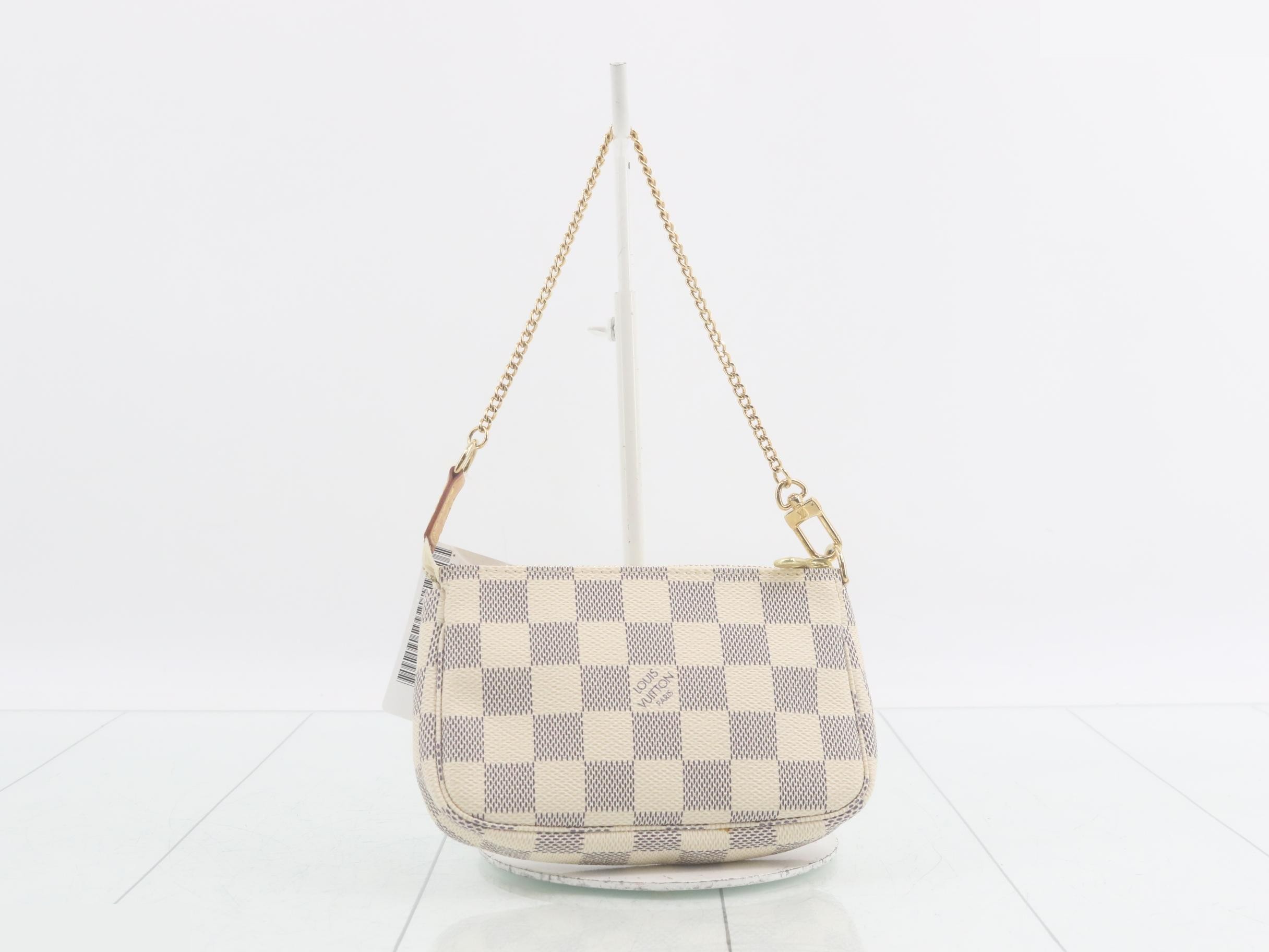 Damier Azur Mini Pochette Accessoires — view 2