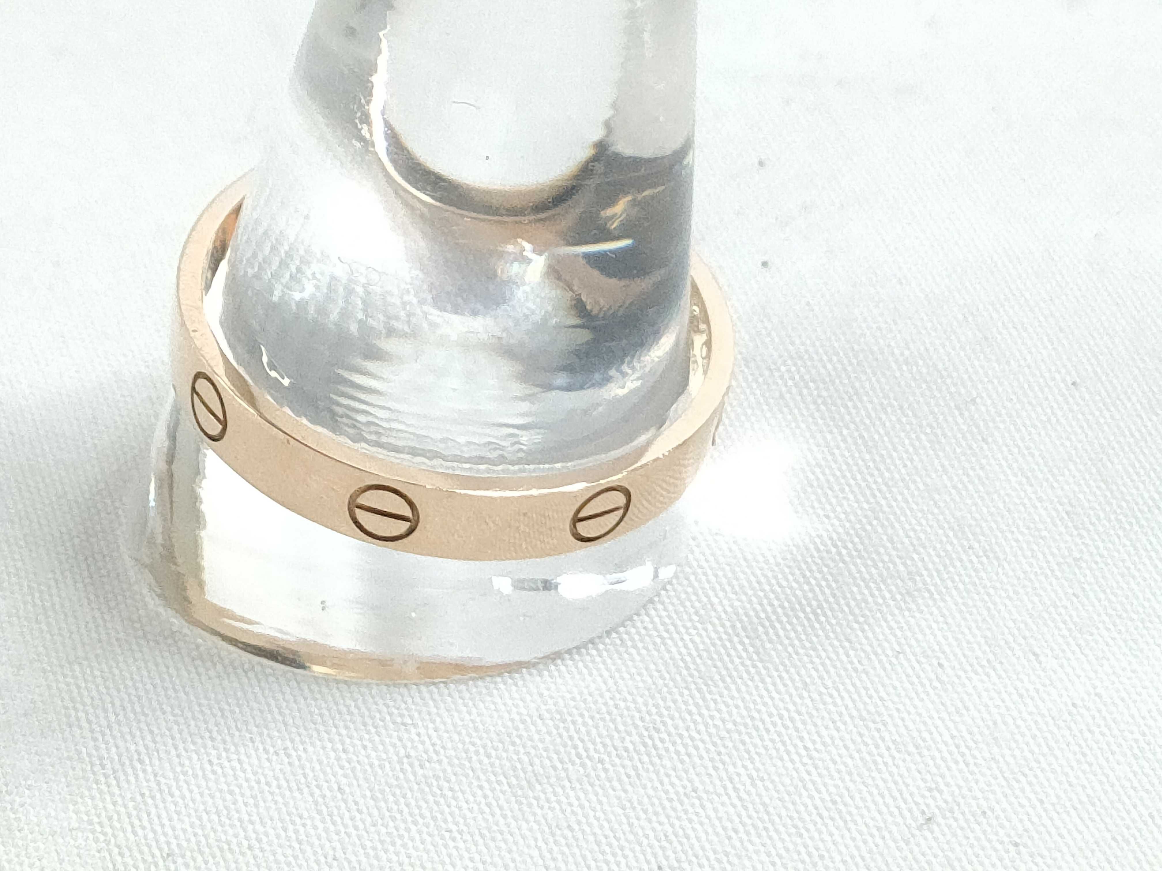 Pink Gold Narrow Ring without Stones 65JFF087 — view 2