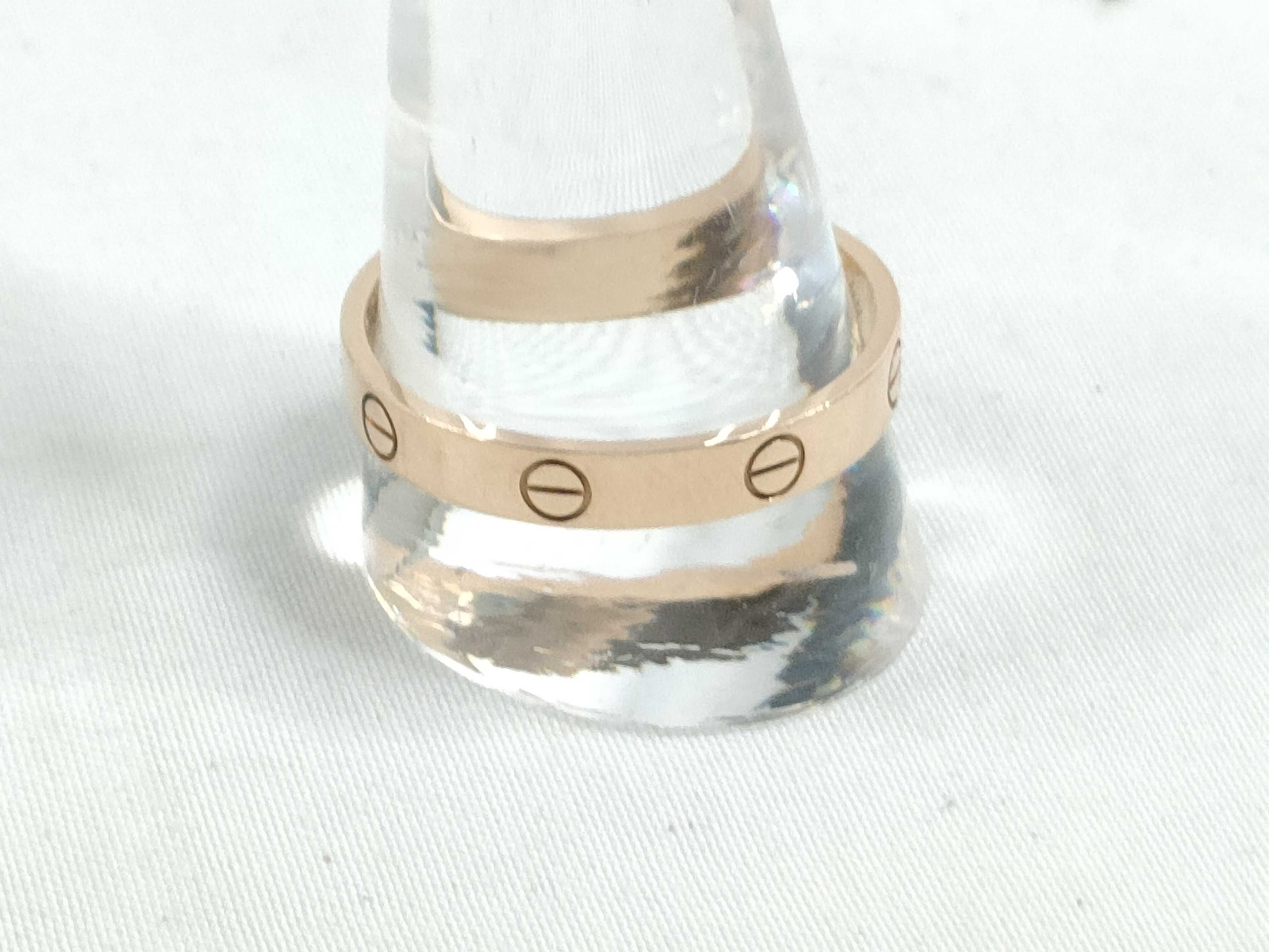 Pink Gold Narrow Ring without Stones 65JFF087 — view 4