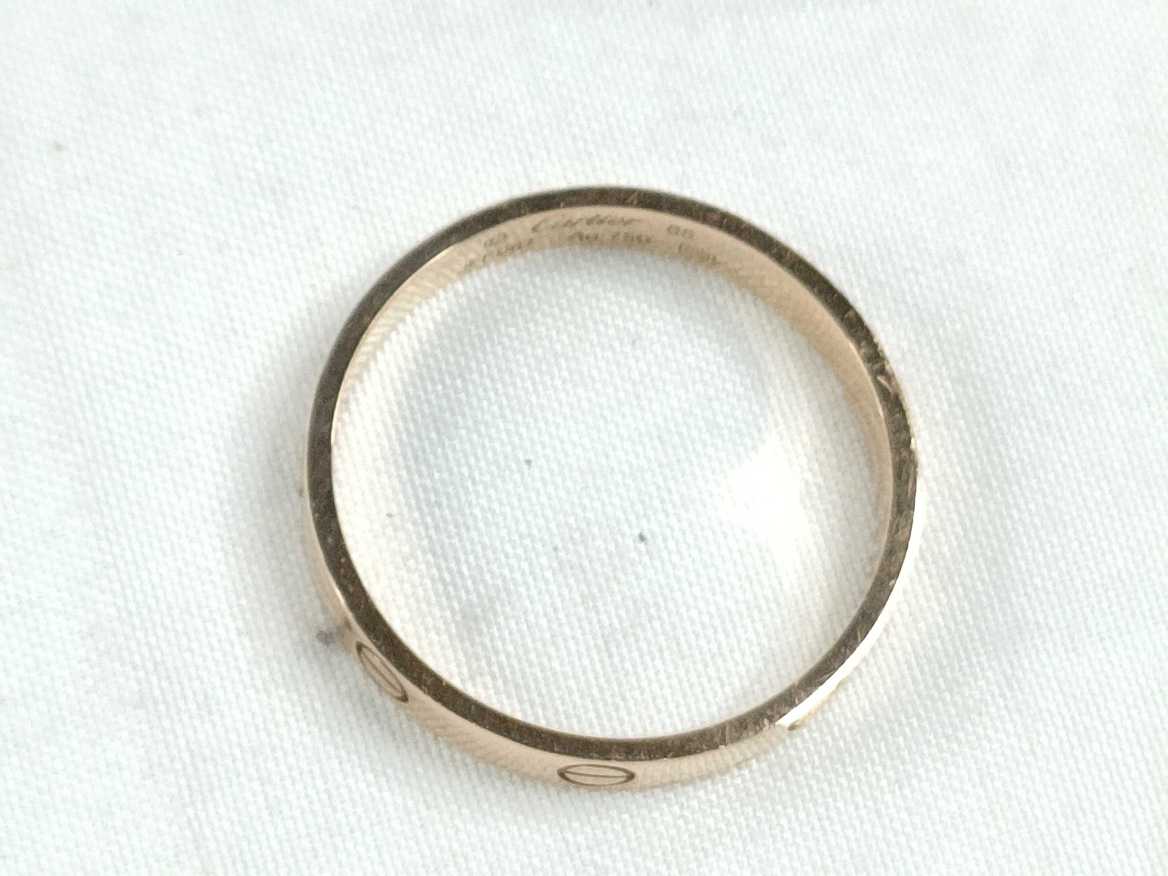 Pink Gold Narrow Ring without Stones 65JFF087 — view 5