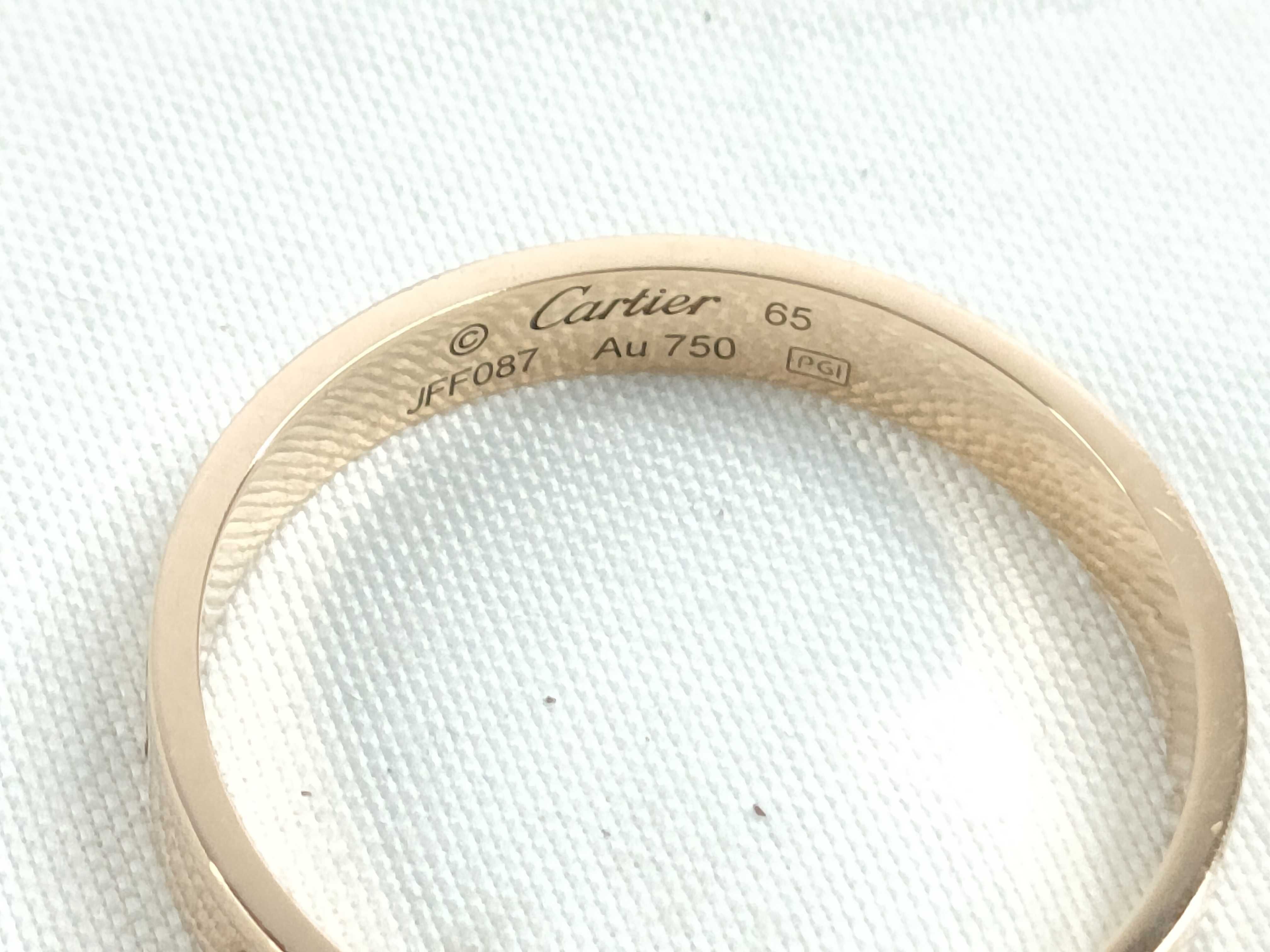 Pink Gold Narrow Ring without Stones 65JFF087 — view 6