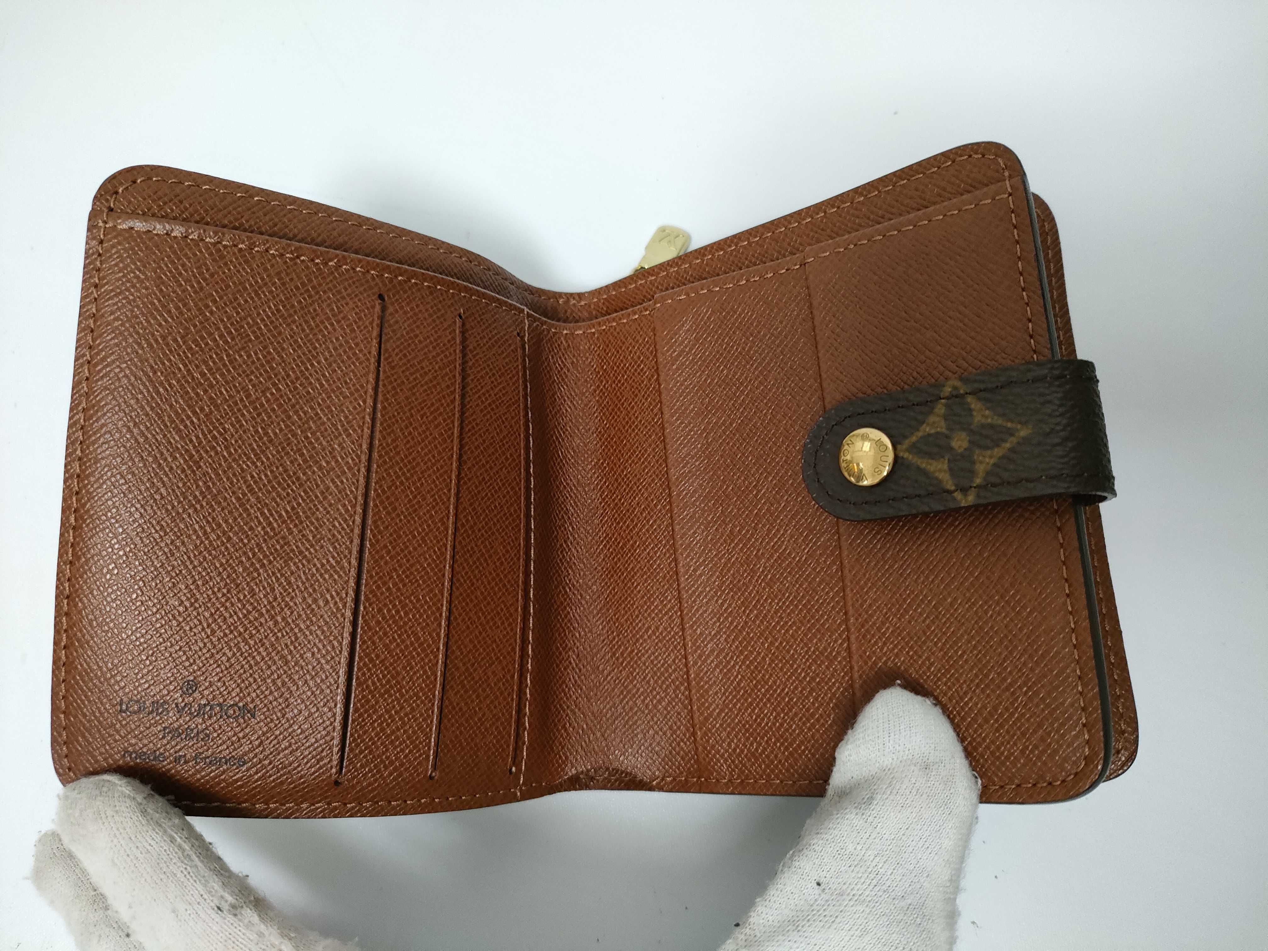Monogram Vuitton Compact Zip Wallet M61667 MI0092 — view 8