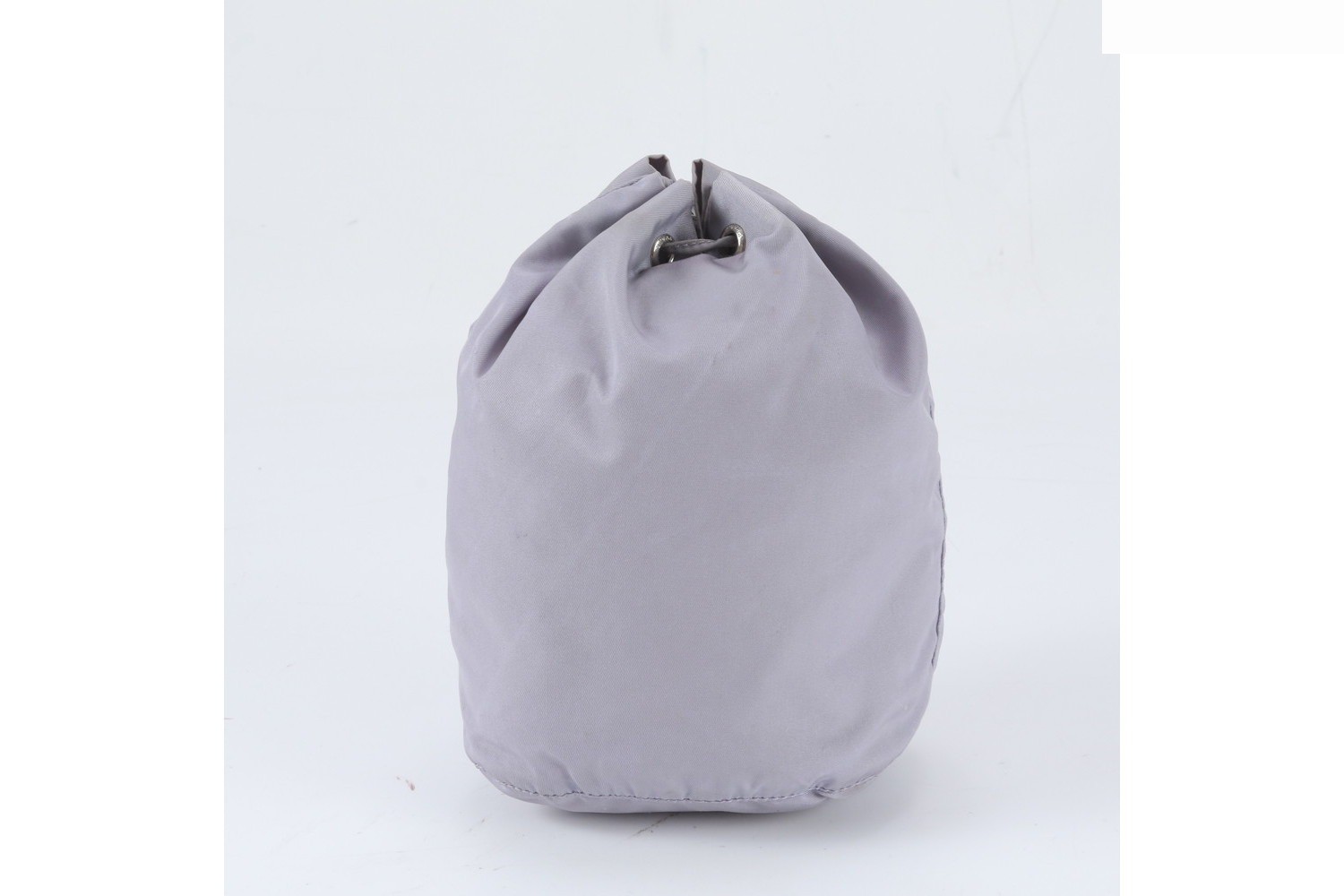 Tessuto Nylon Triangle Logo Mini Handbag — view 2