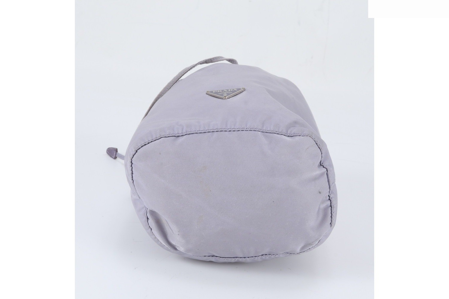 Tessuto Nylon Triangle Logo Mini Handbag — view 4