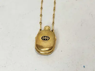 Perfume Bottle Necklace