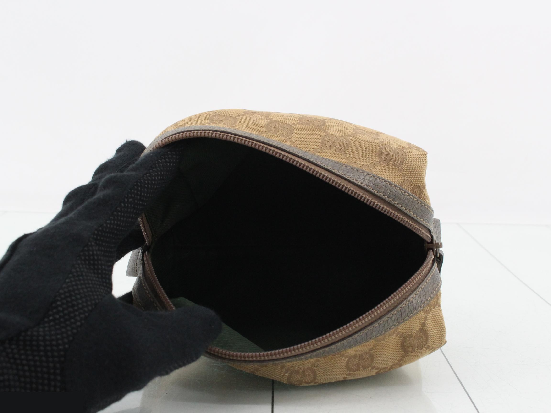 Canvas Pouch, Beige, 29595, 203887 — view 4
