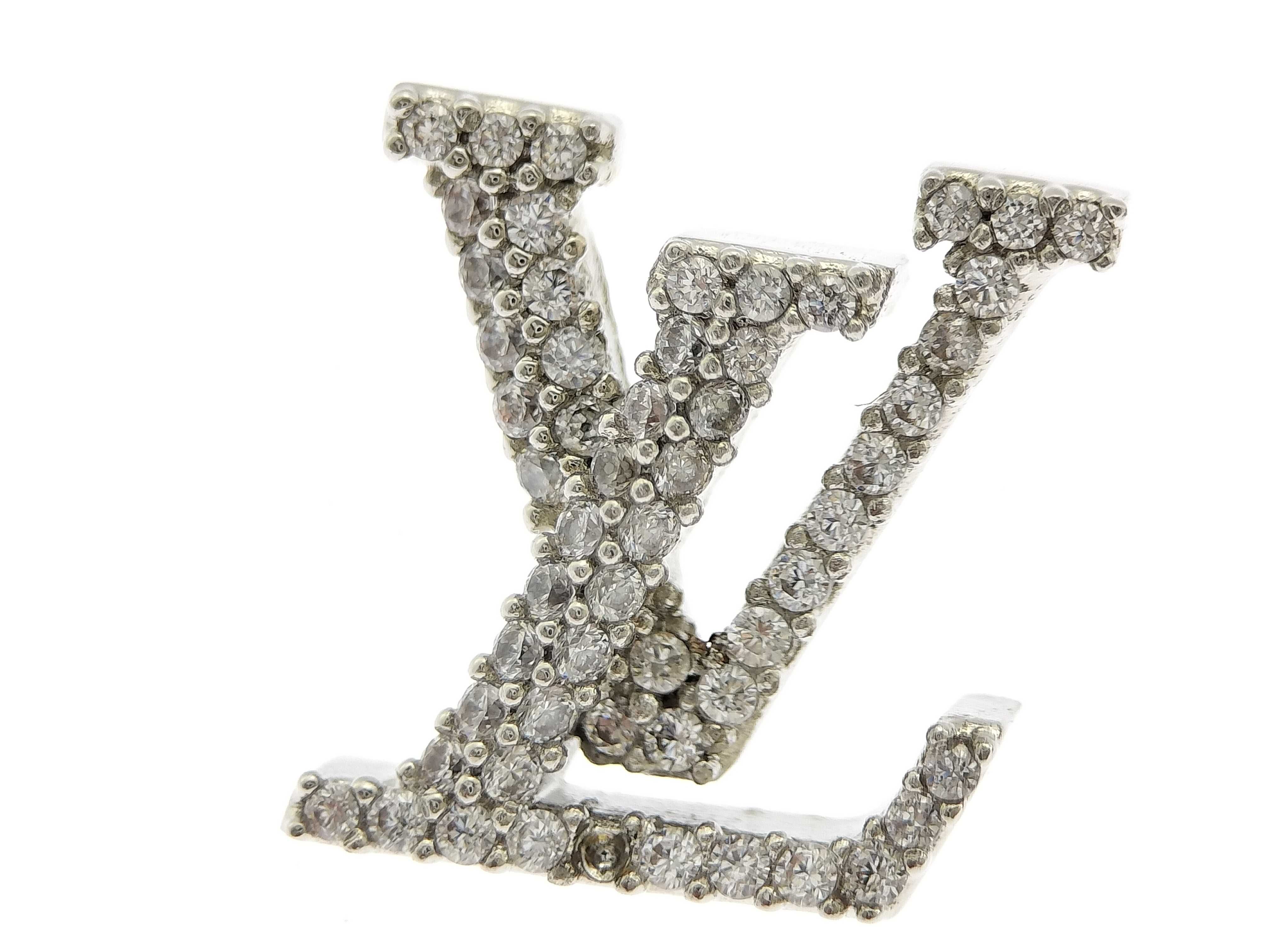 M00608 Iconic Strass Silver Earrings — view 10