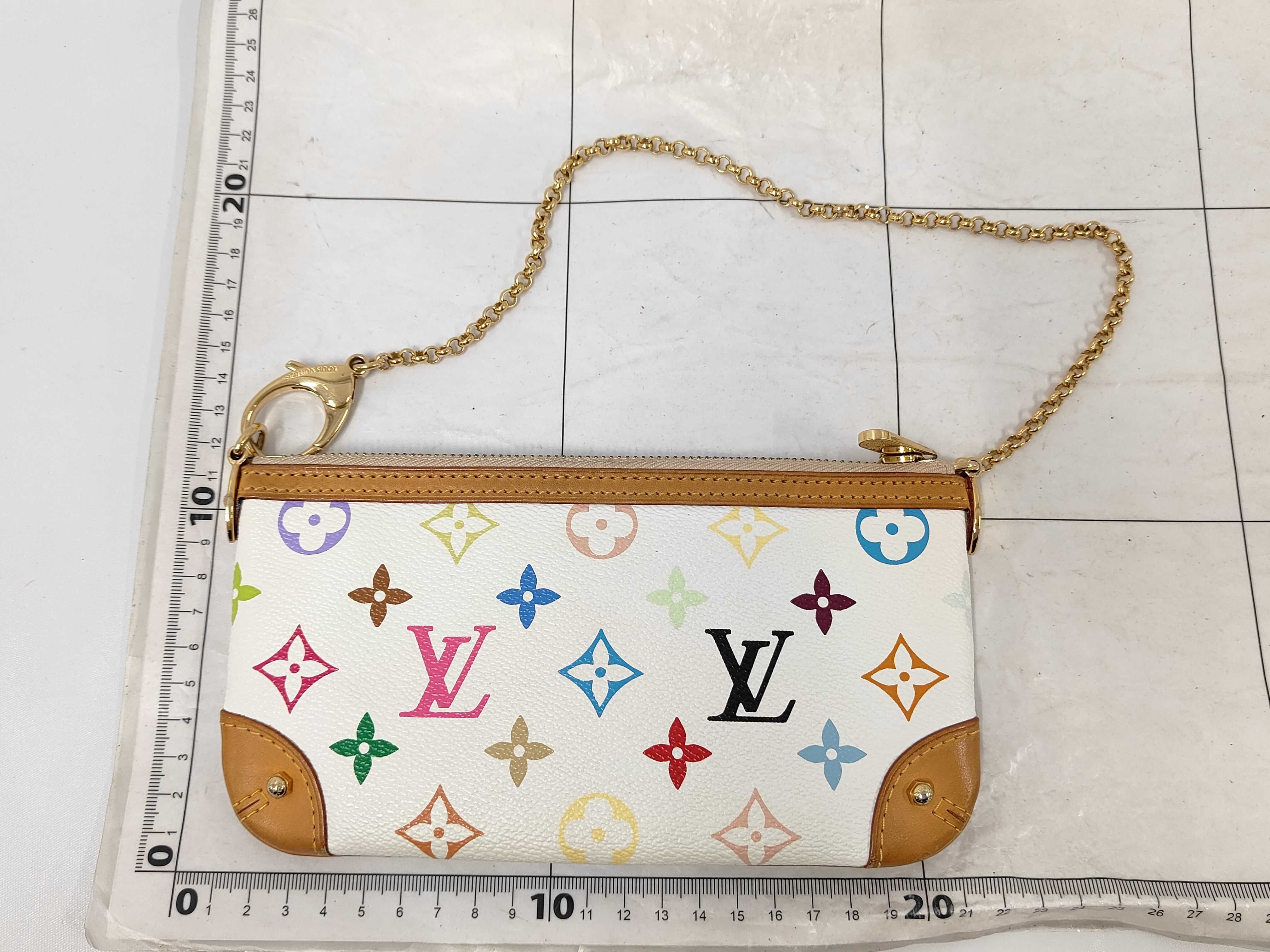Monogram Multicolor Pochette Mira MM M60096. Accessories: Dust bag, pouch. — view 2