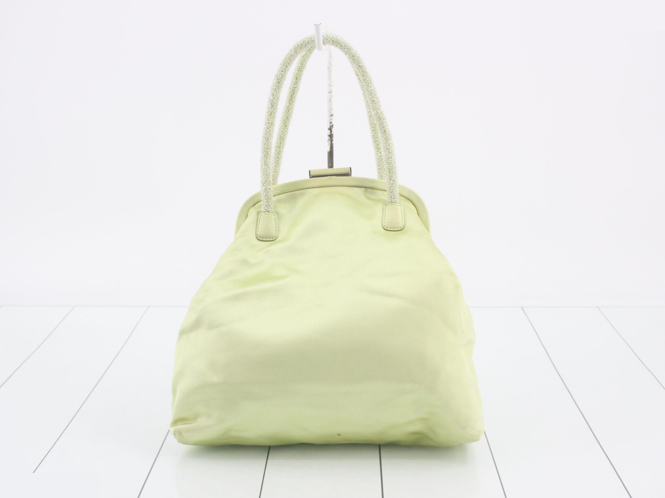 GG Interlocking Beads Satin Light Green — view 2