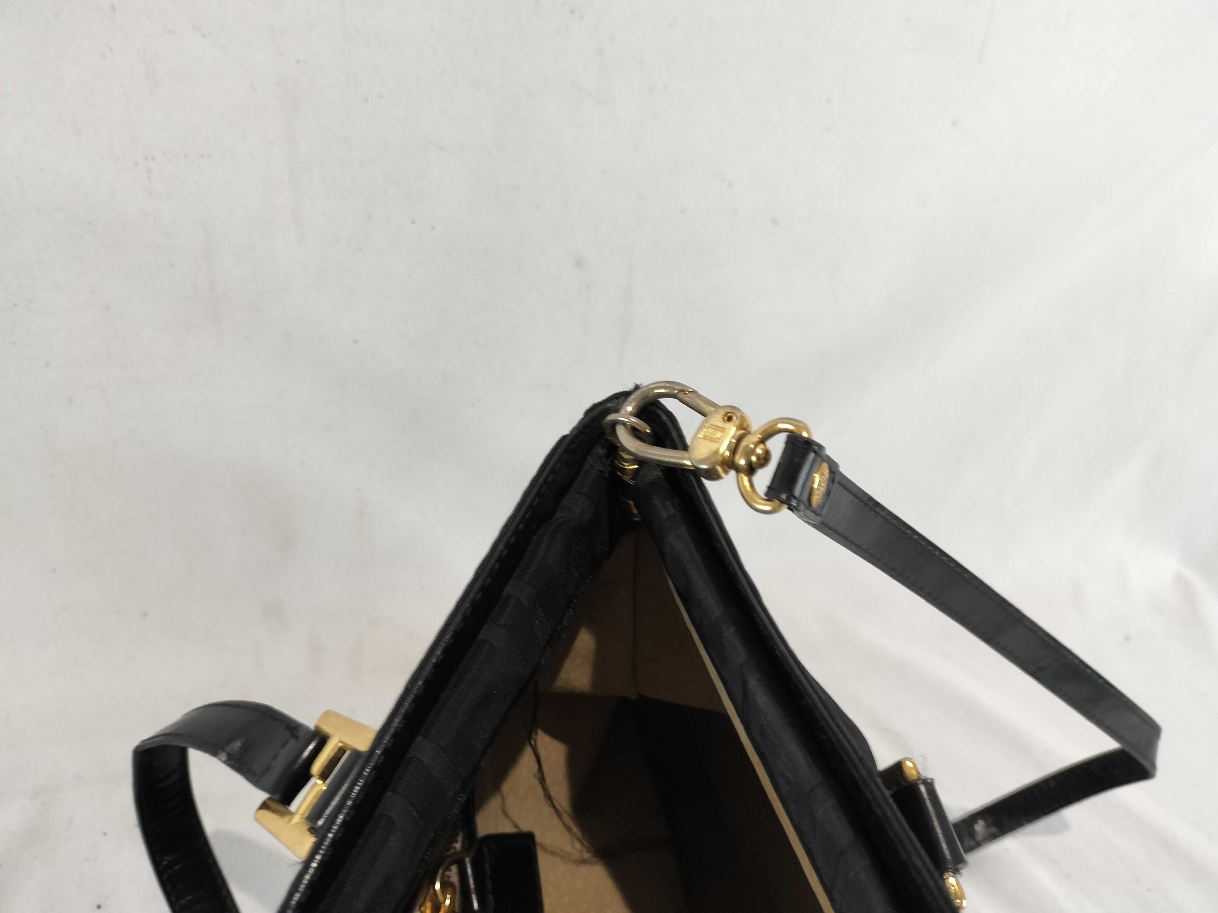 FF hardware/handbag/gold/vintage/2-way shoulder bag — view 11