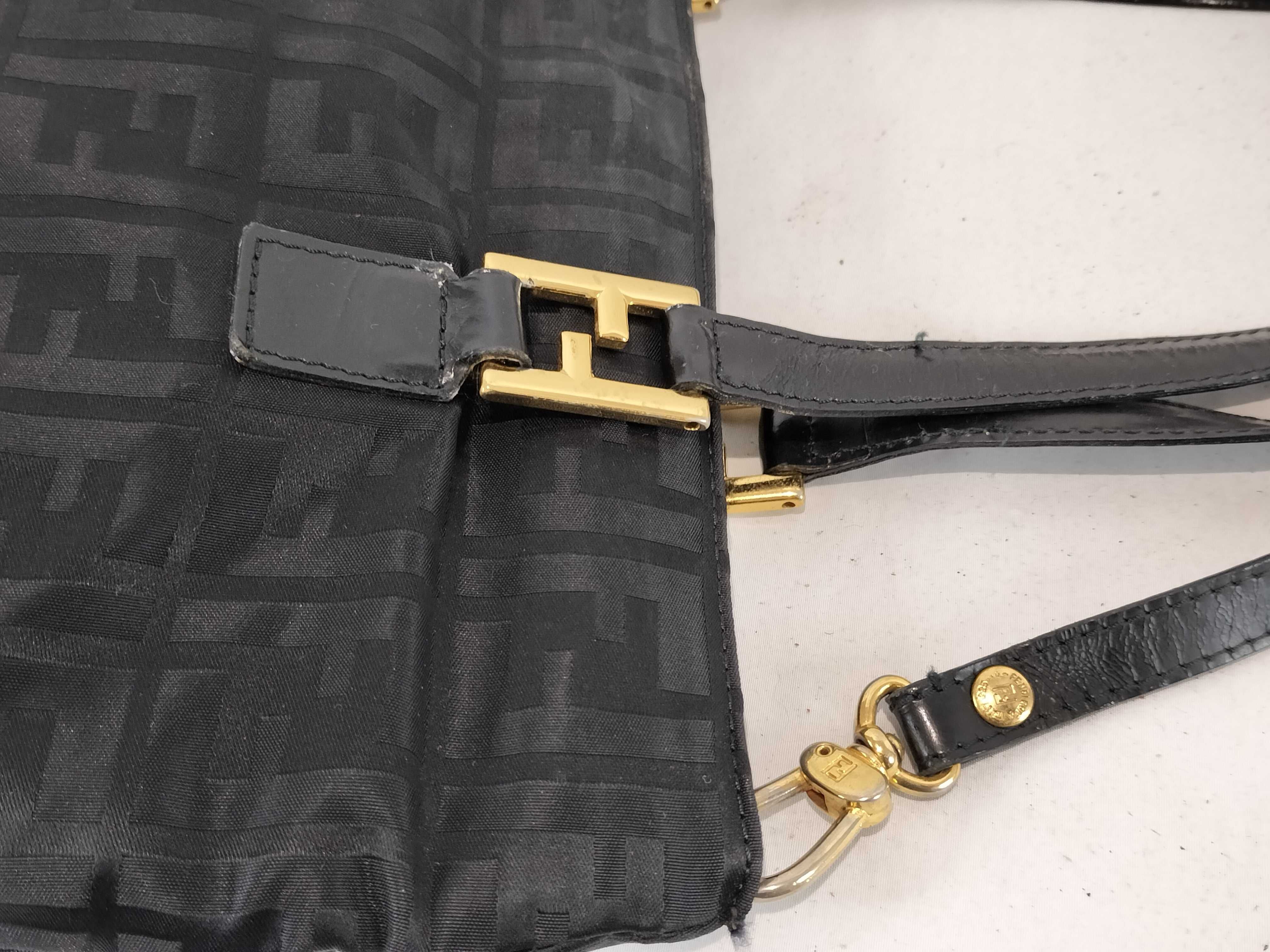 FF hardware/handbag/gold/vintage/2-way shoulder bag — view 5