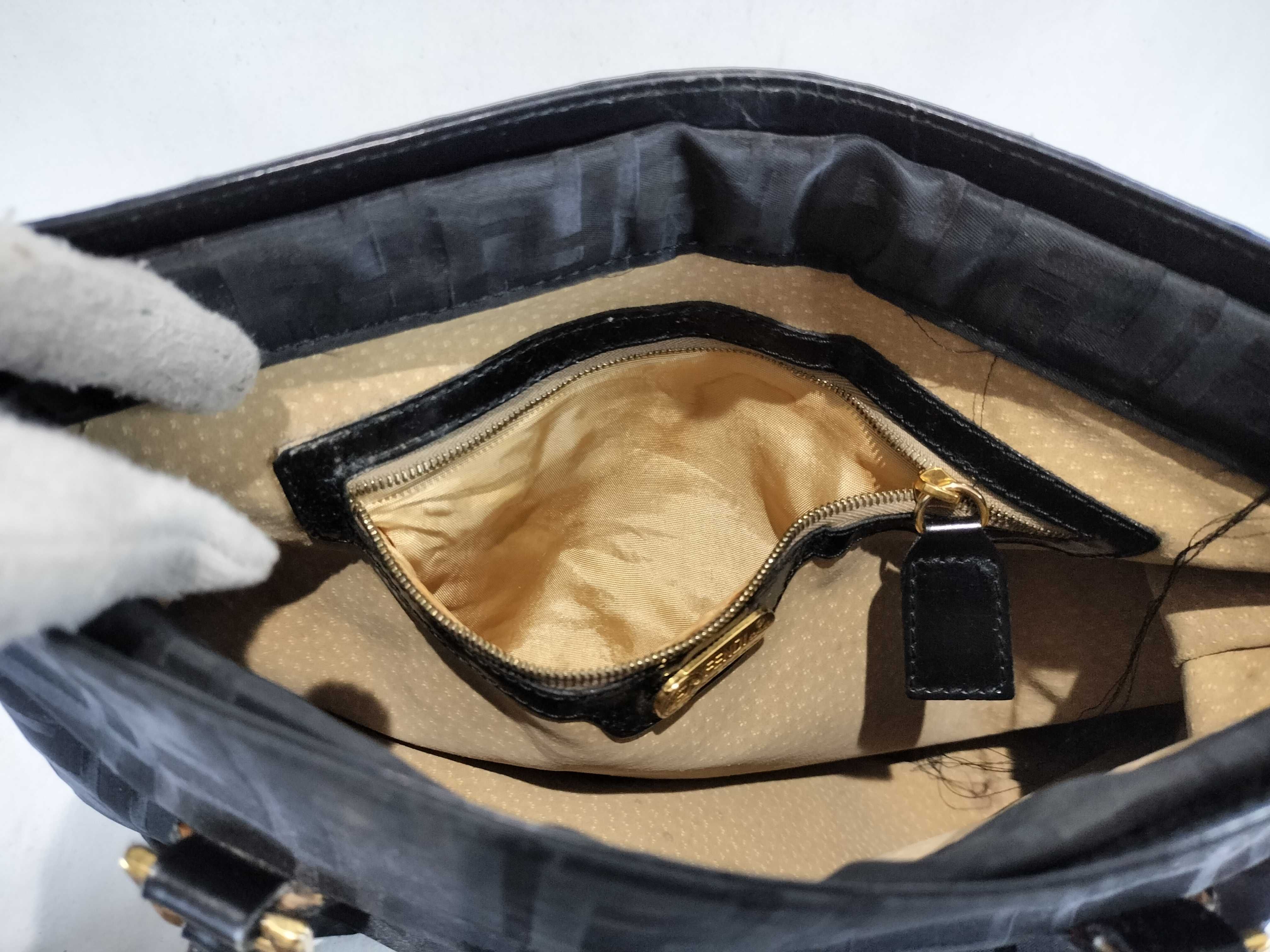 FF hardware/handbag/gold/vintage/2-way shoulder bag — view 9