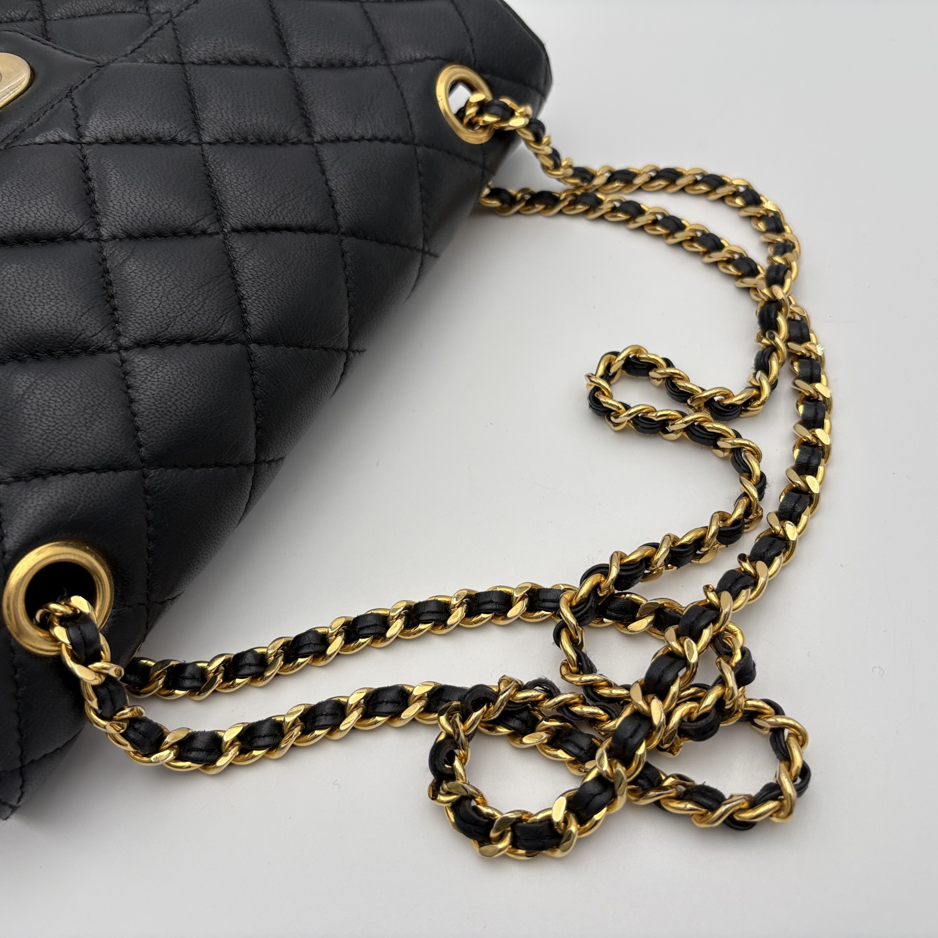 Quilted Leather Shoulder Bag — view 8