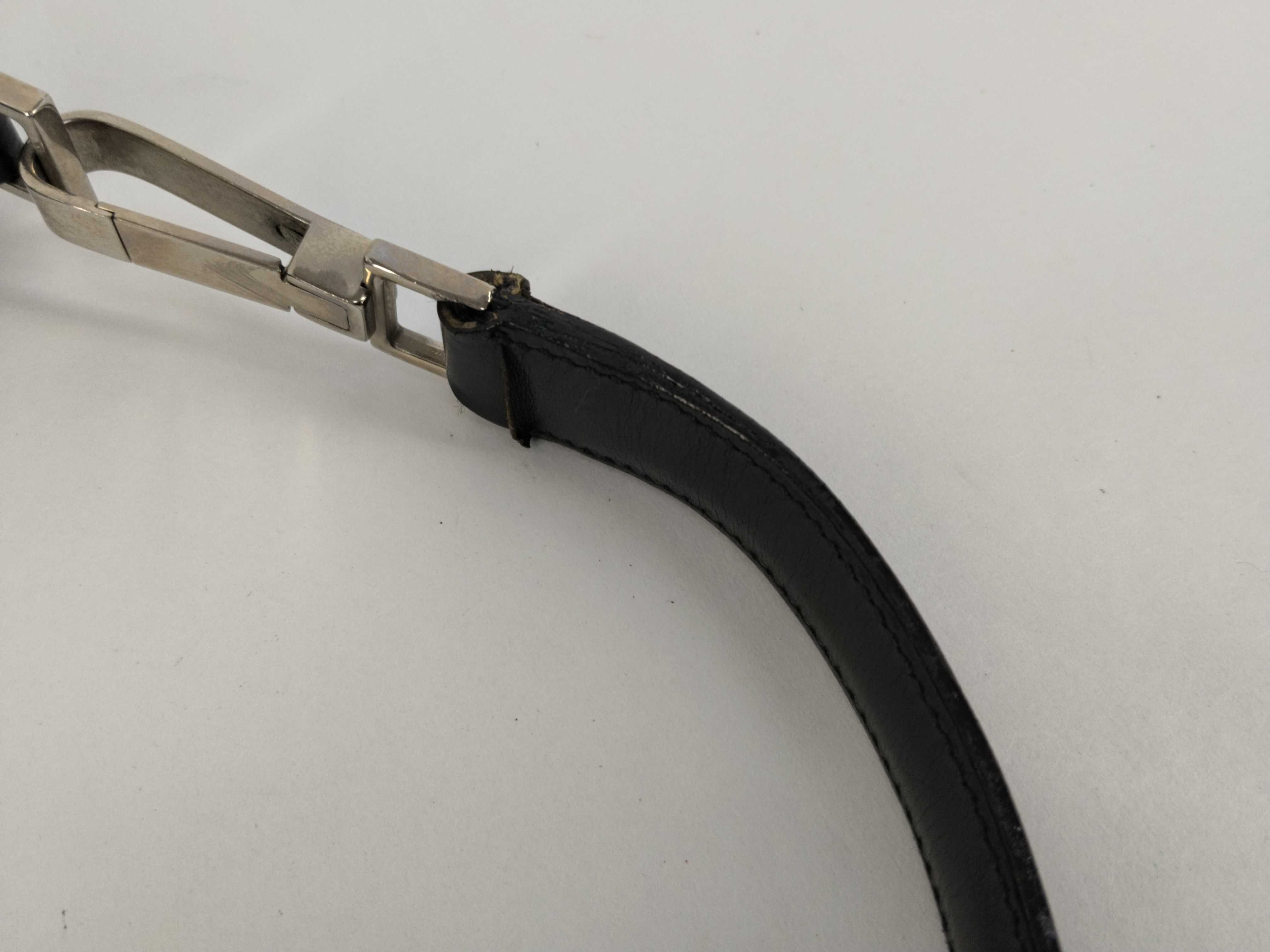 001-1955 Shoulder Bag, Nylon, Black, Plain. — view 4