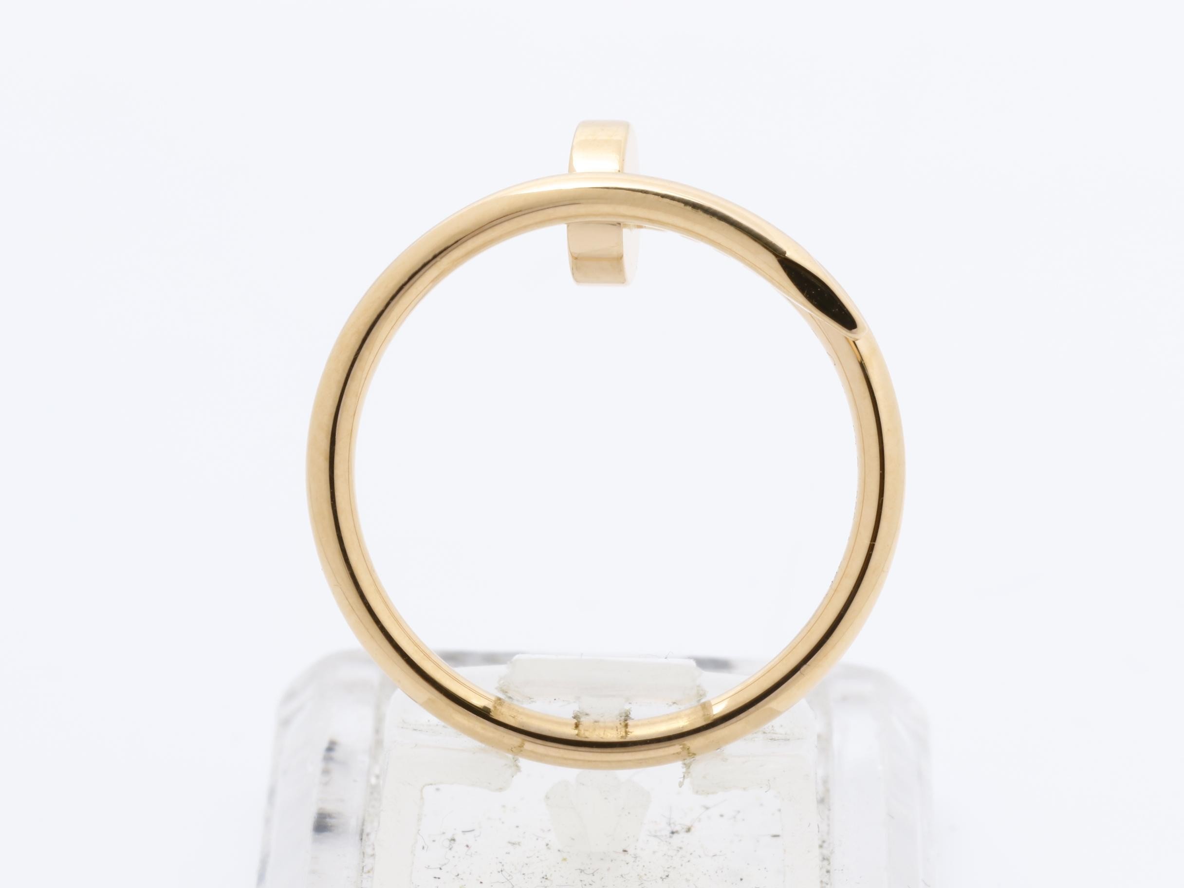 Au750PG Juste un Clou ring, 53 hallmark, 3.5g — view 5