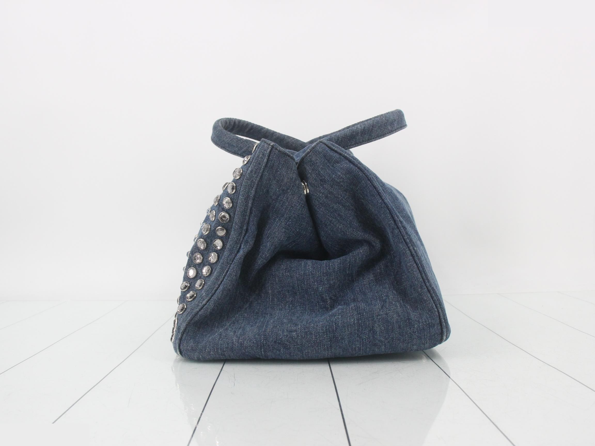 Canapa Denim x Jewel Tote Bag — view 3