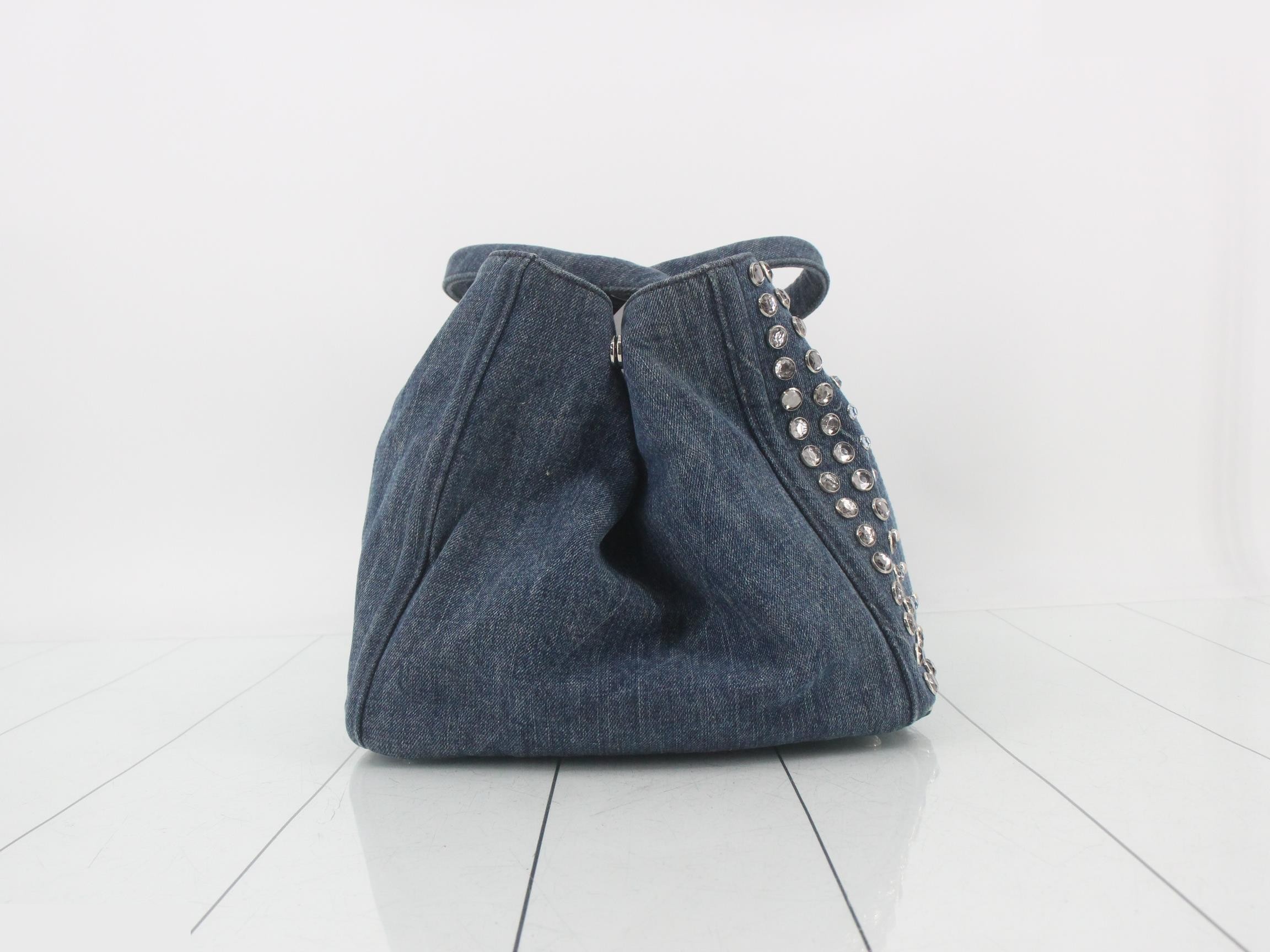 Canapa Denim x Jewel Tote Bag — view 4