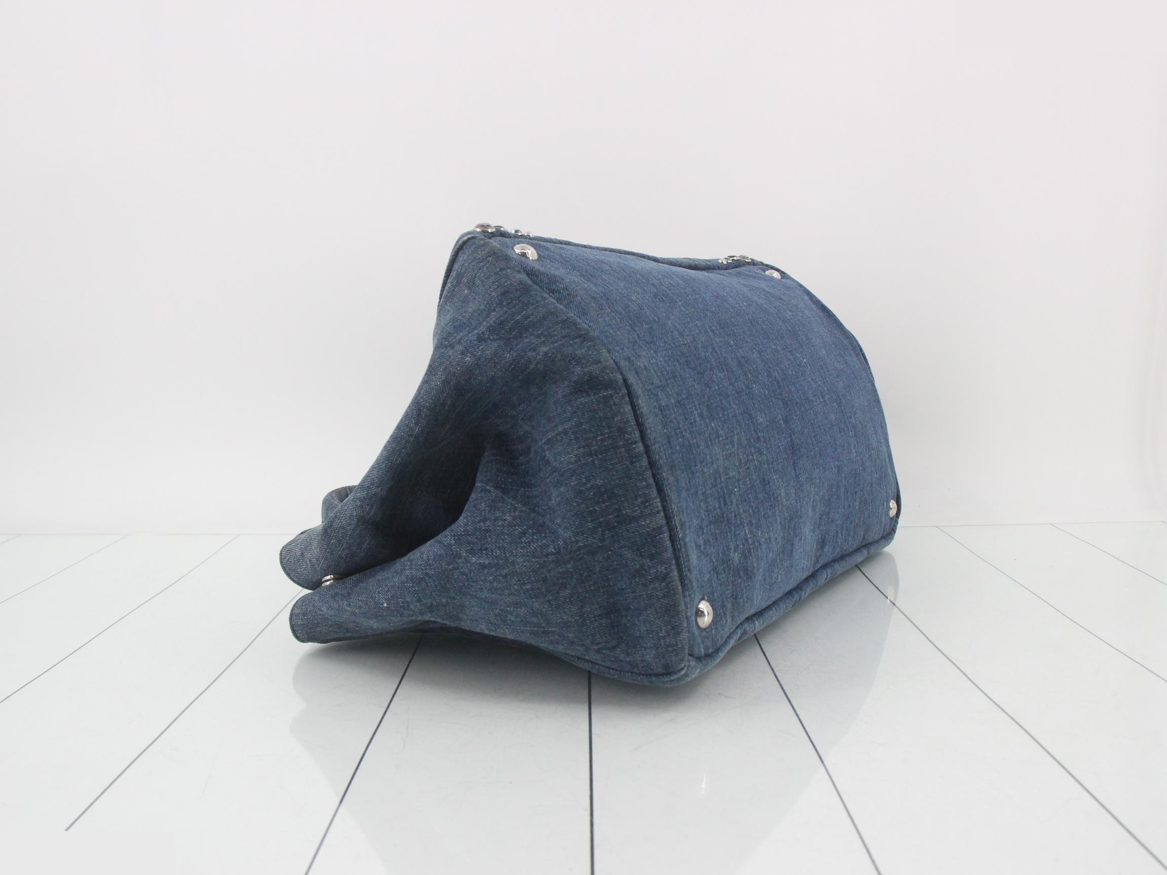 Canapa Denim x Jewel Tote Bag — view 5