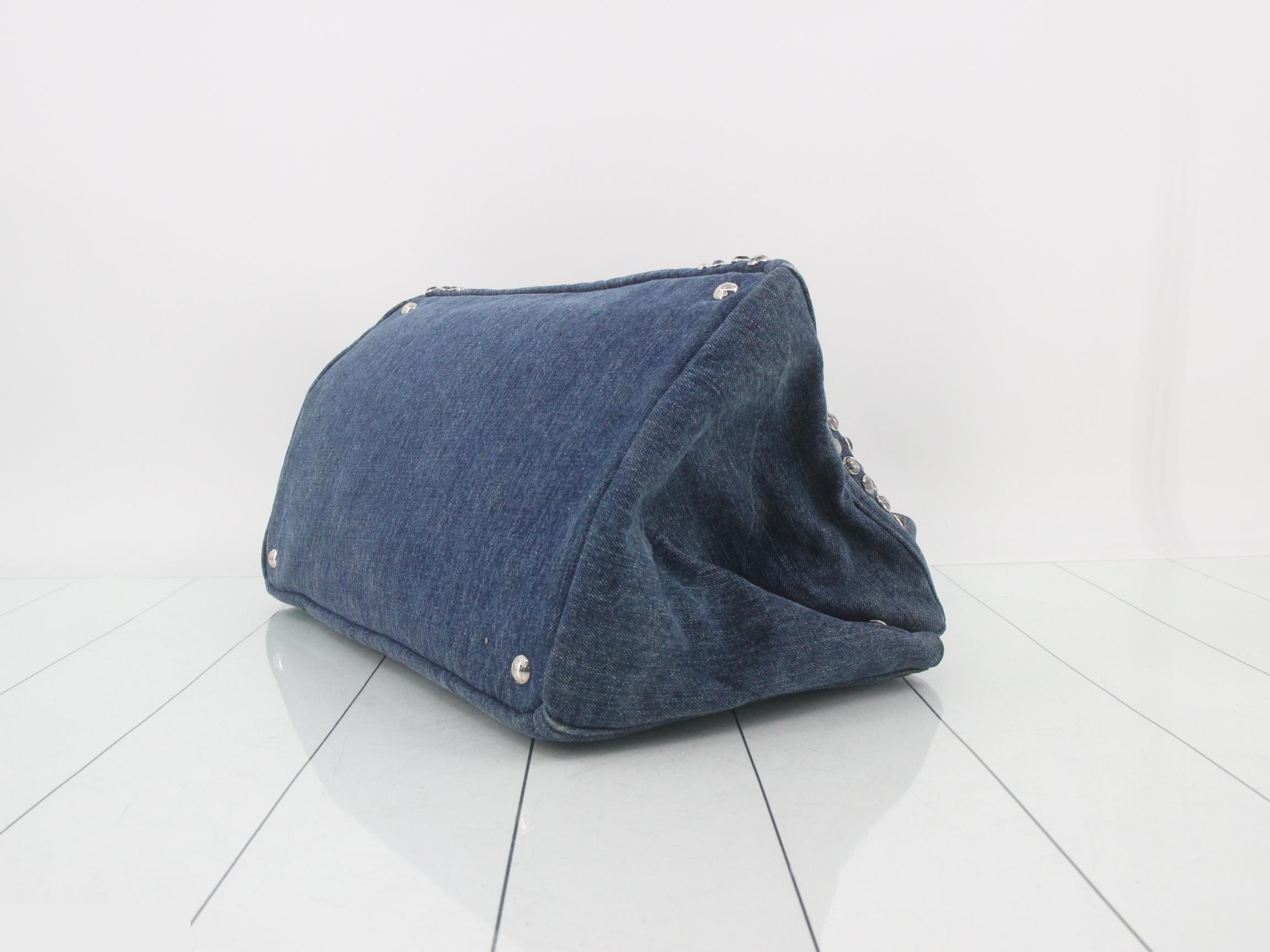 Canapa Denim x Jewel Tote Bag — view 6