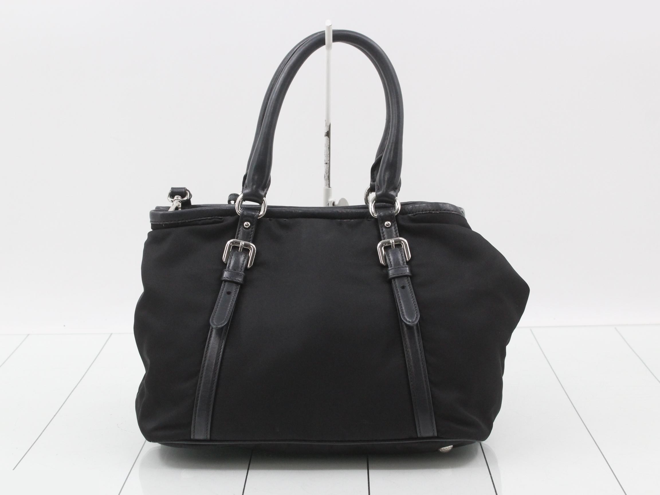 Other lines: Bags - 2-way bag with long strap, nylon, black — view 2