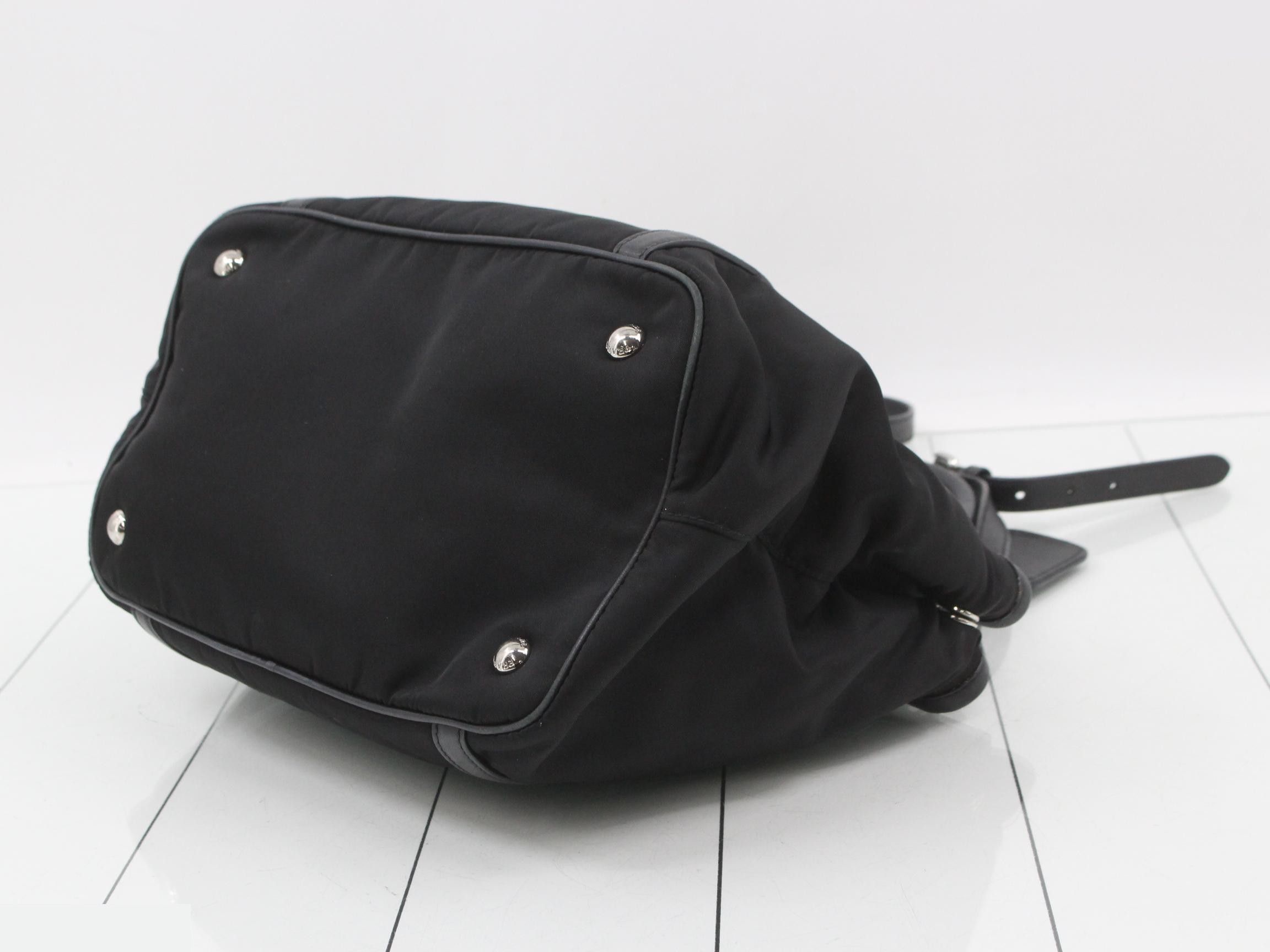 Other lines: Bags - 2-way bag with long strap, nylon, black — view 6