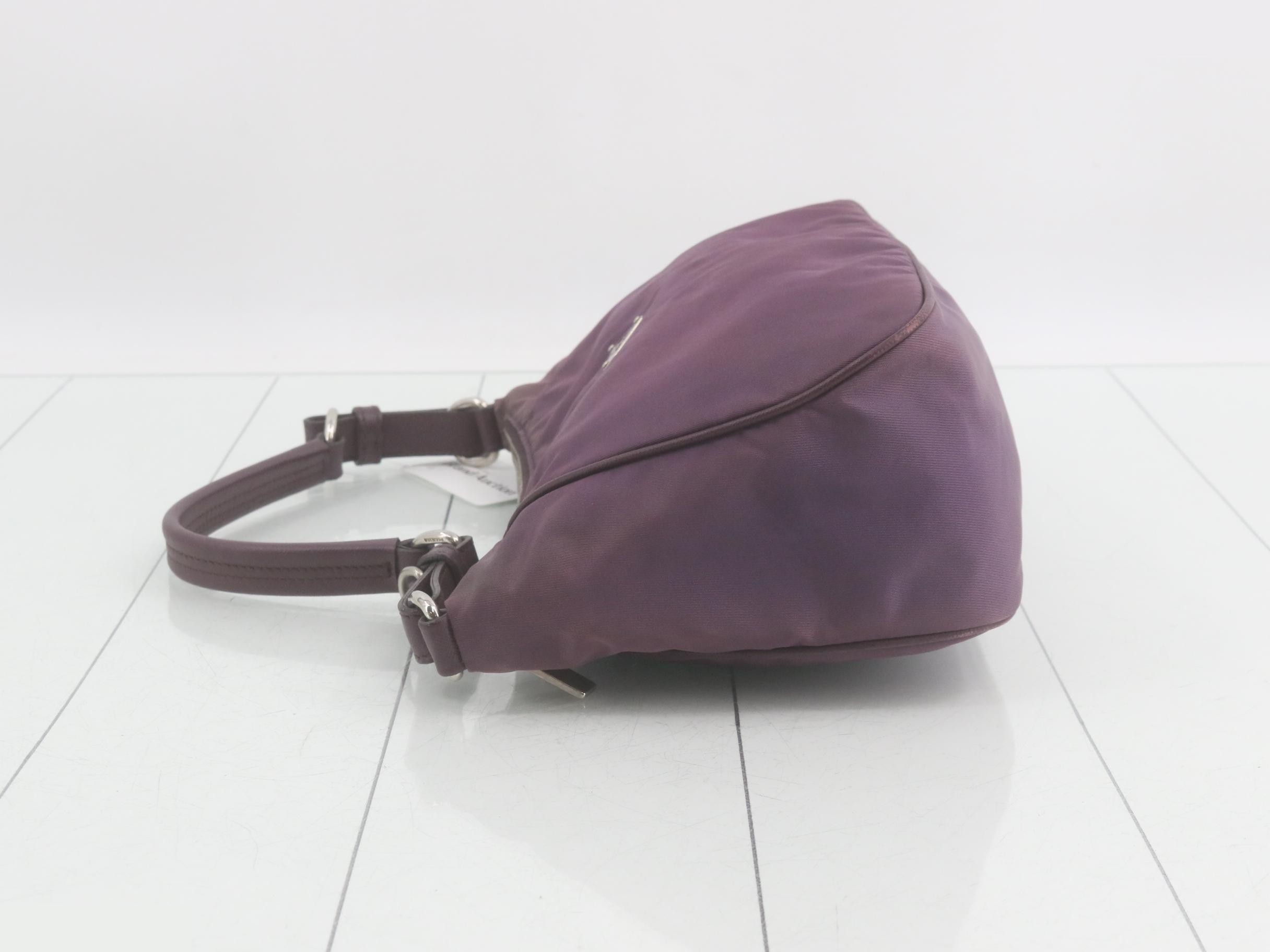 Nylon handbag, accessory pouch — view 4