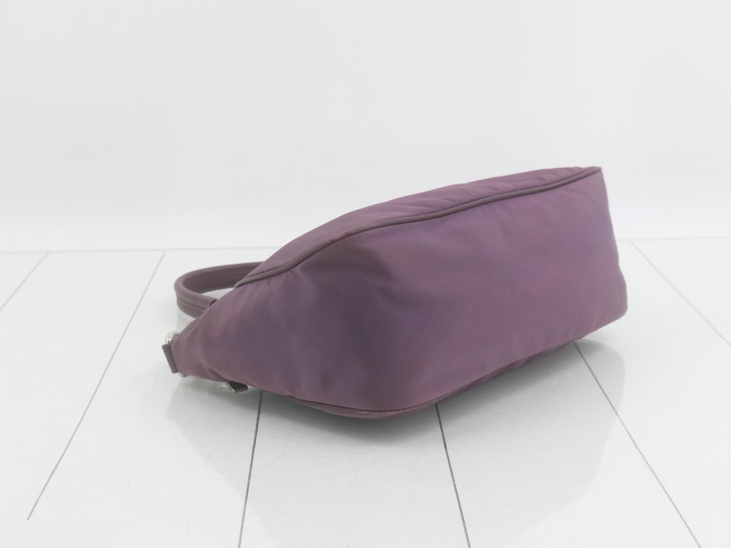 Nylon handbag, accessory pouch — view 5