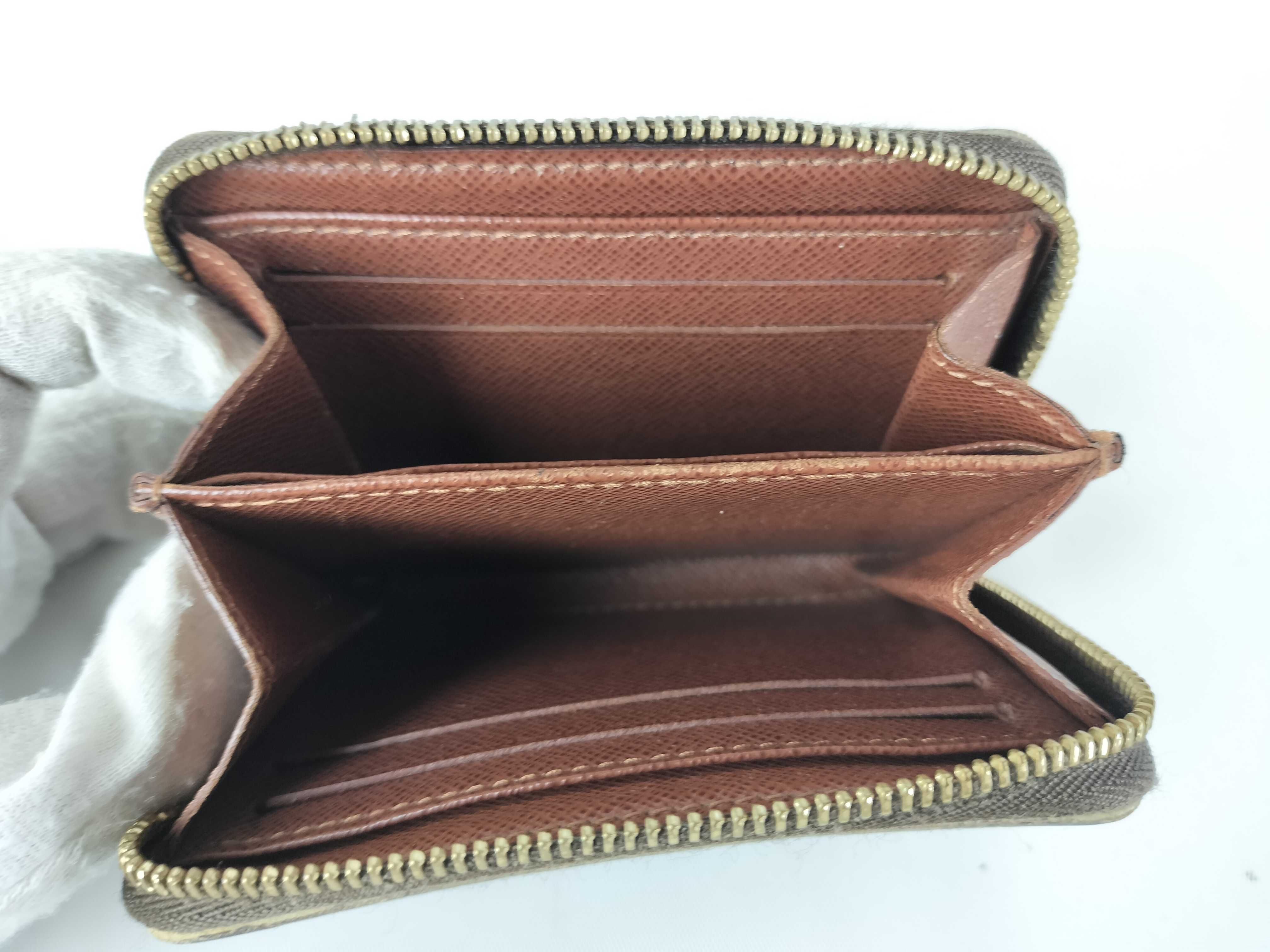 Monogram Round Zip Wallet — view 7