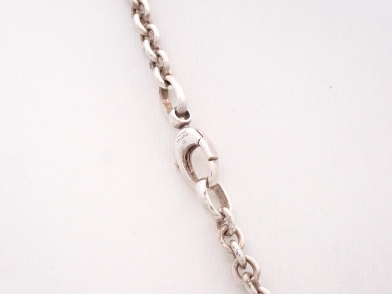 Interlocking Silver Necklace 925/29.8g — view 2