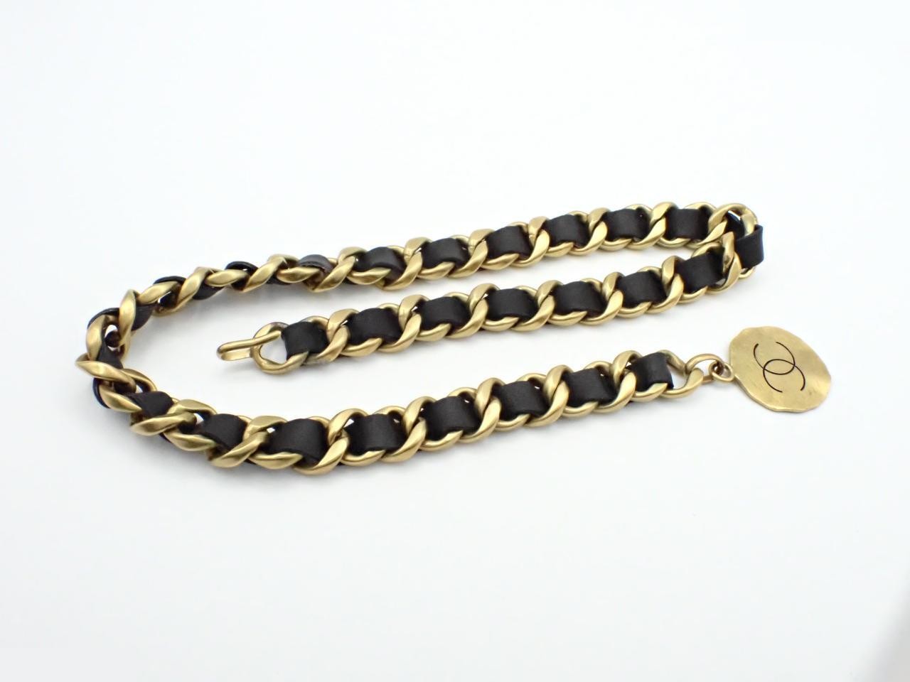 Coco Mark Gold Chain, approximately 80cm — view 2