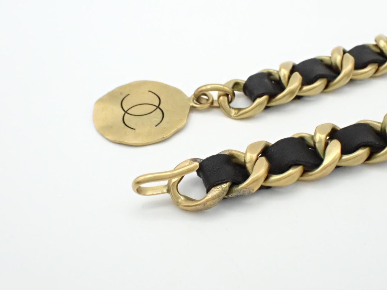Coco Mark Gold Chain, approximately 80cm — view 3