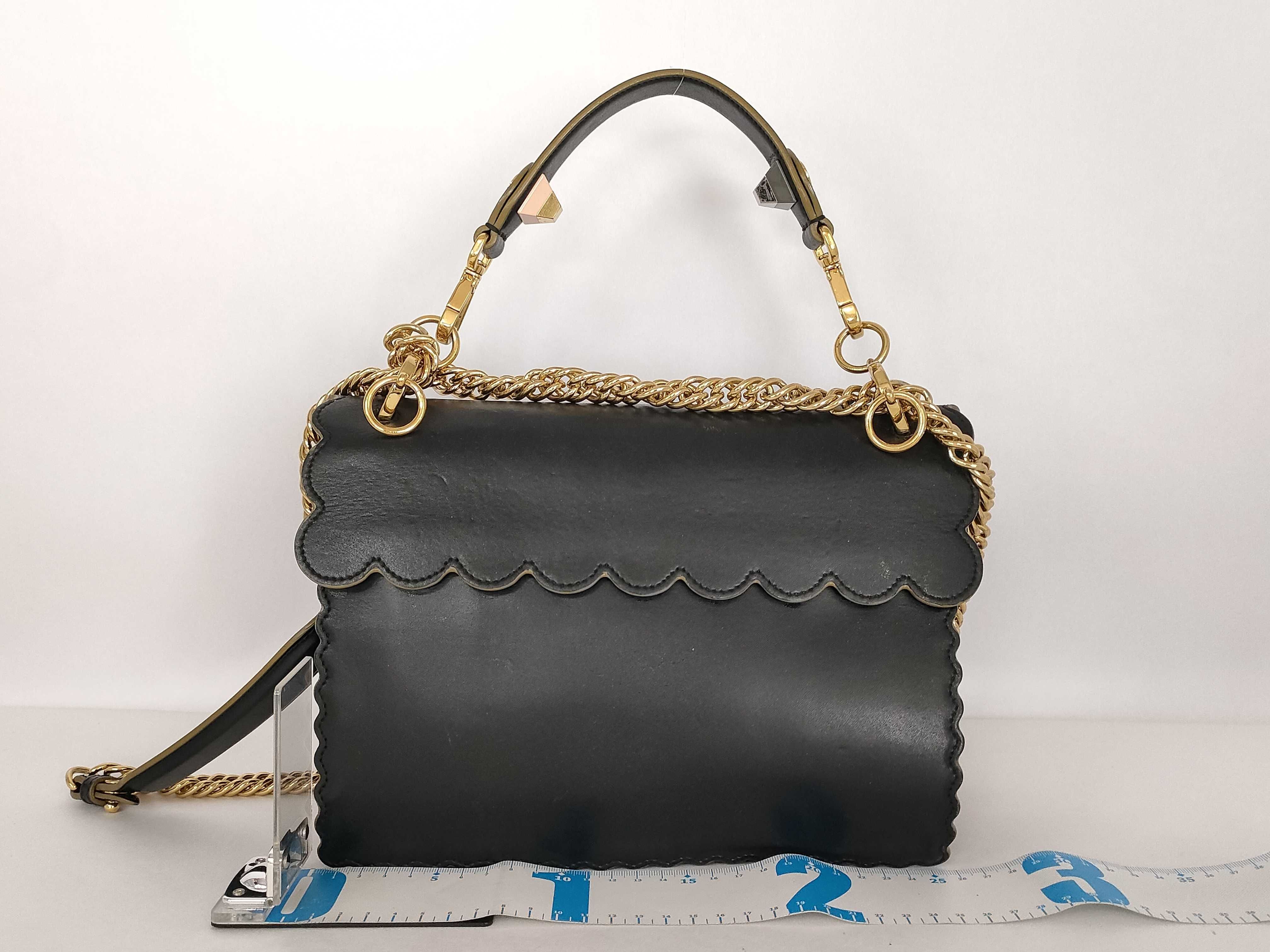 KANI Chain Shoulder Bag, Black Shoulder Bag — view 2