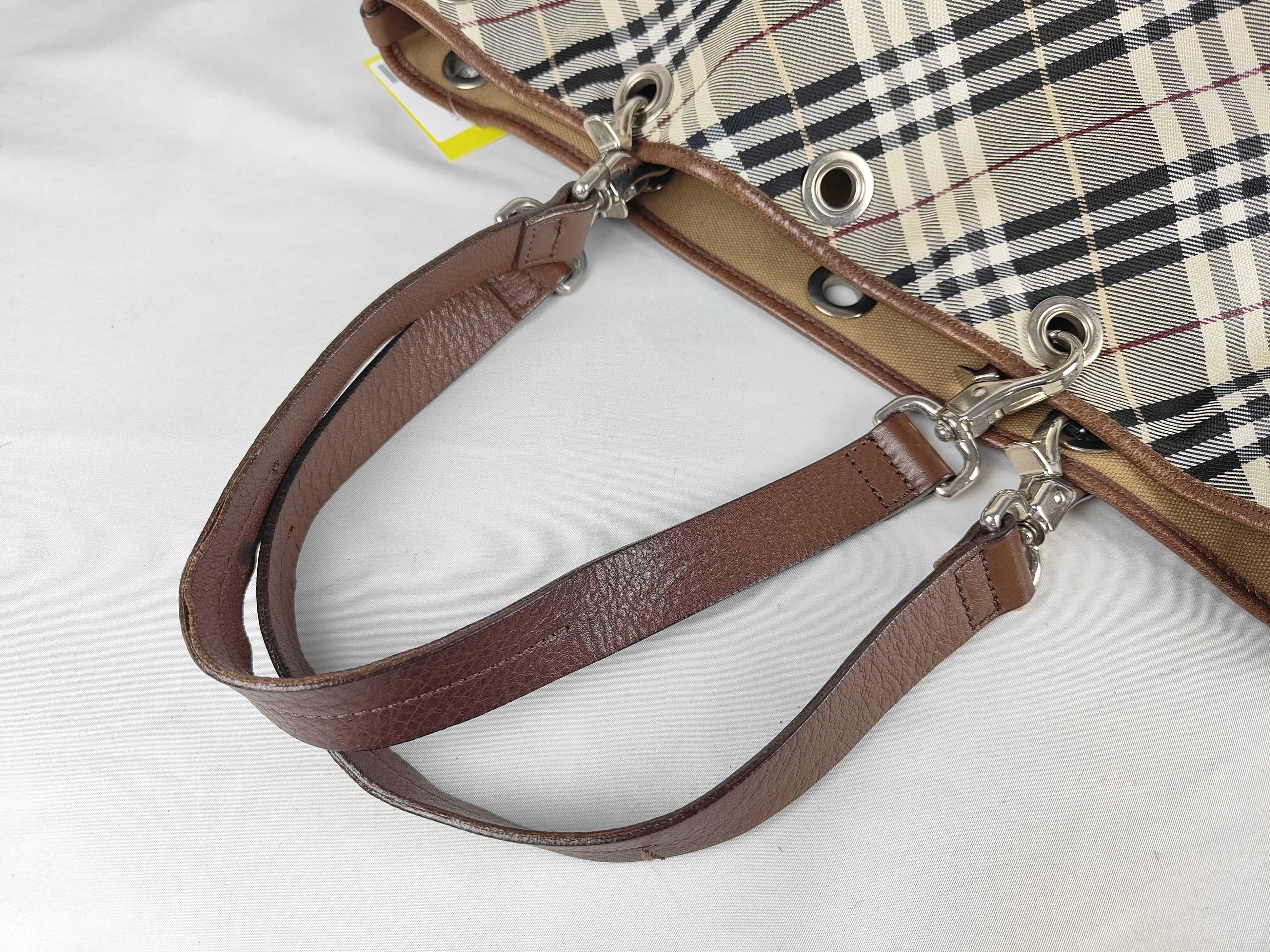 Blue Label Nova Check Hand Tote Bag — view 3