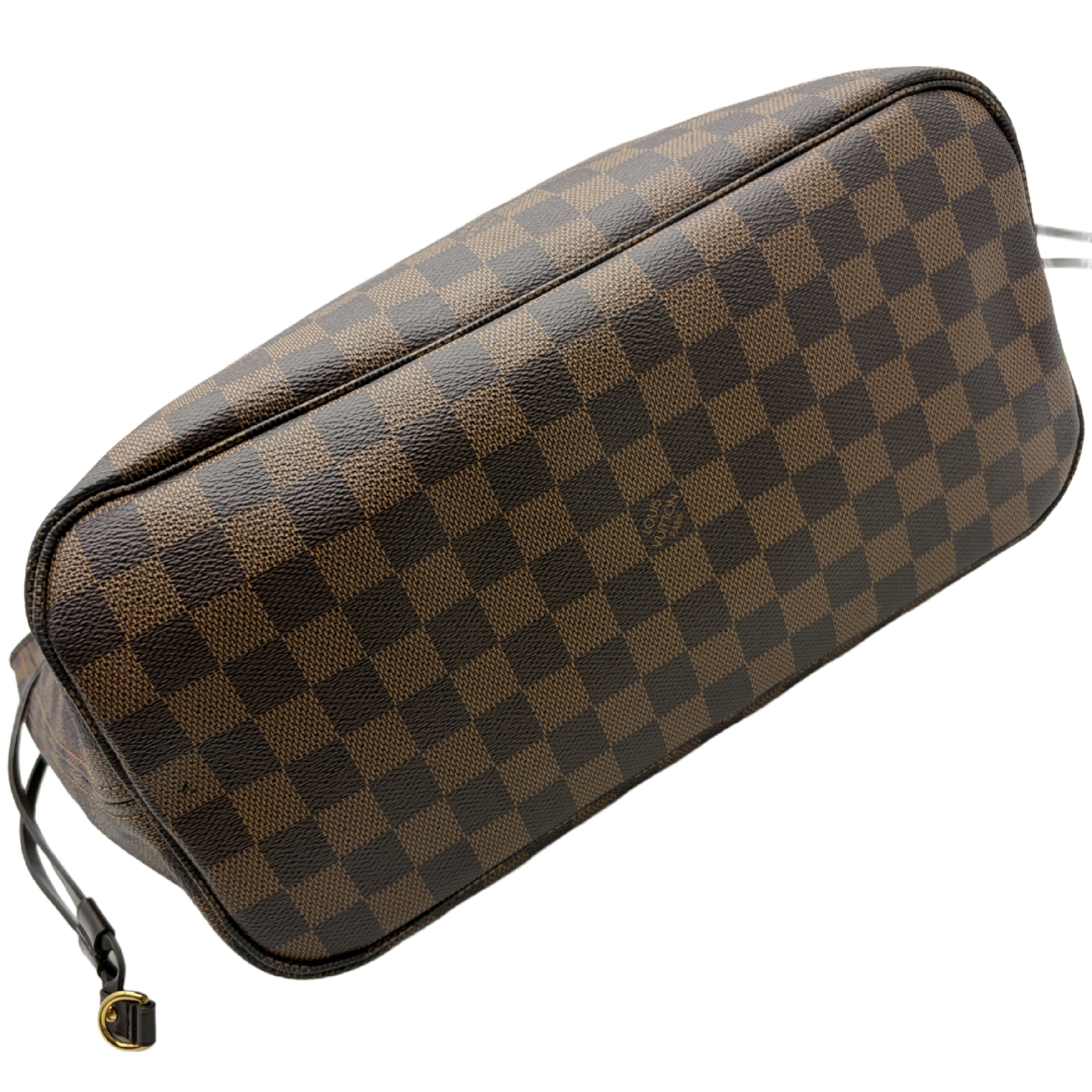 Neverfull MM Damier Ebene Tote Bag with Pouch (Shoulder Bag) — view 5