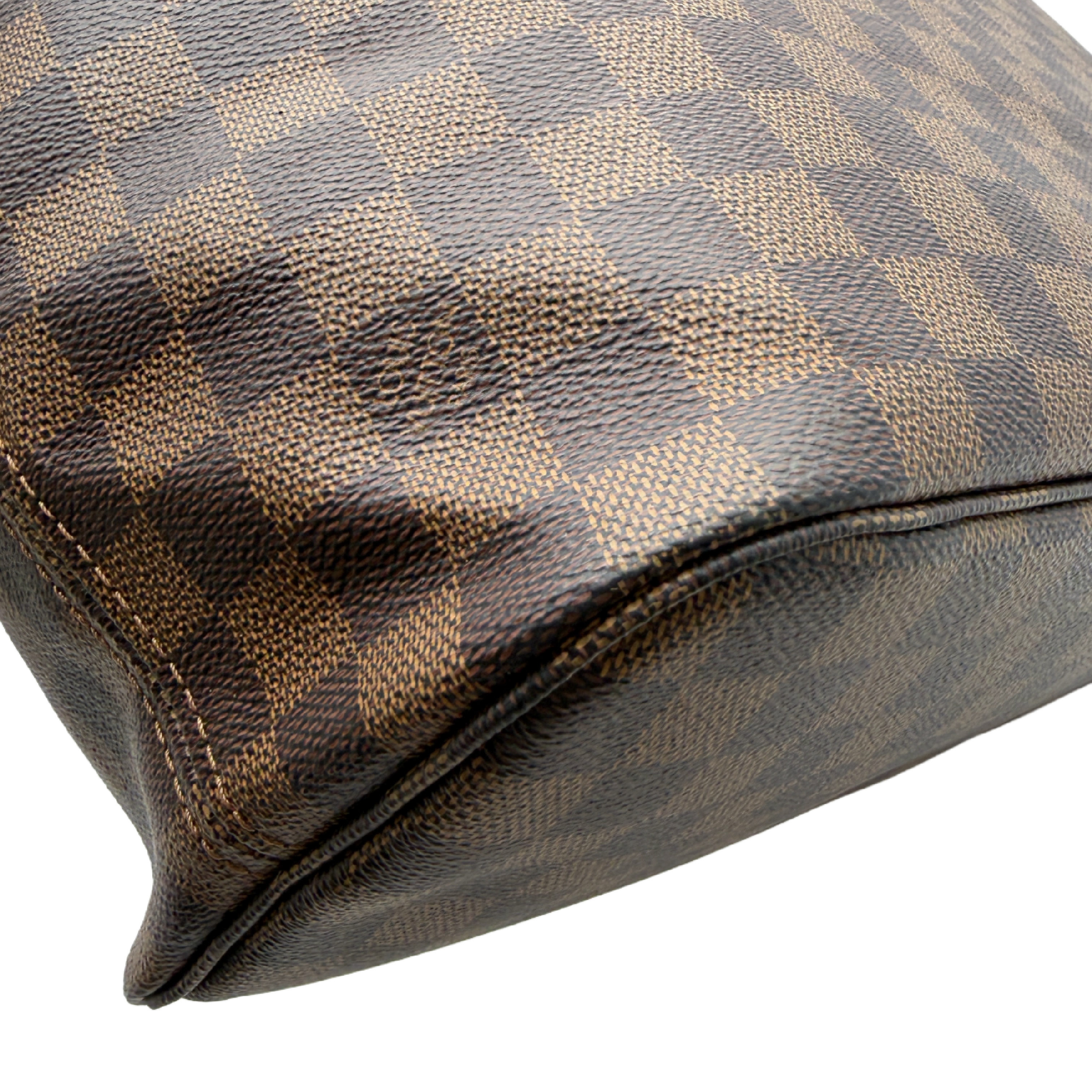 Neverfull MM Damier Ebene Tote Bag with Pouch (Shoulder Bag) — view 7