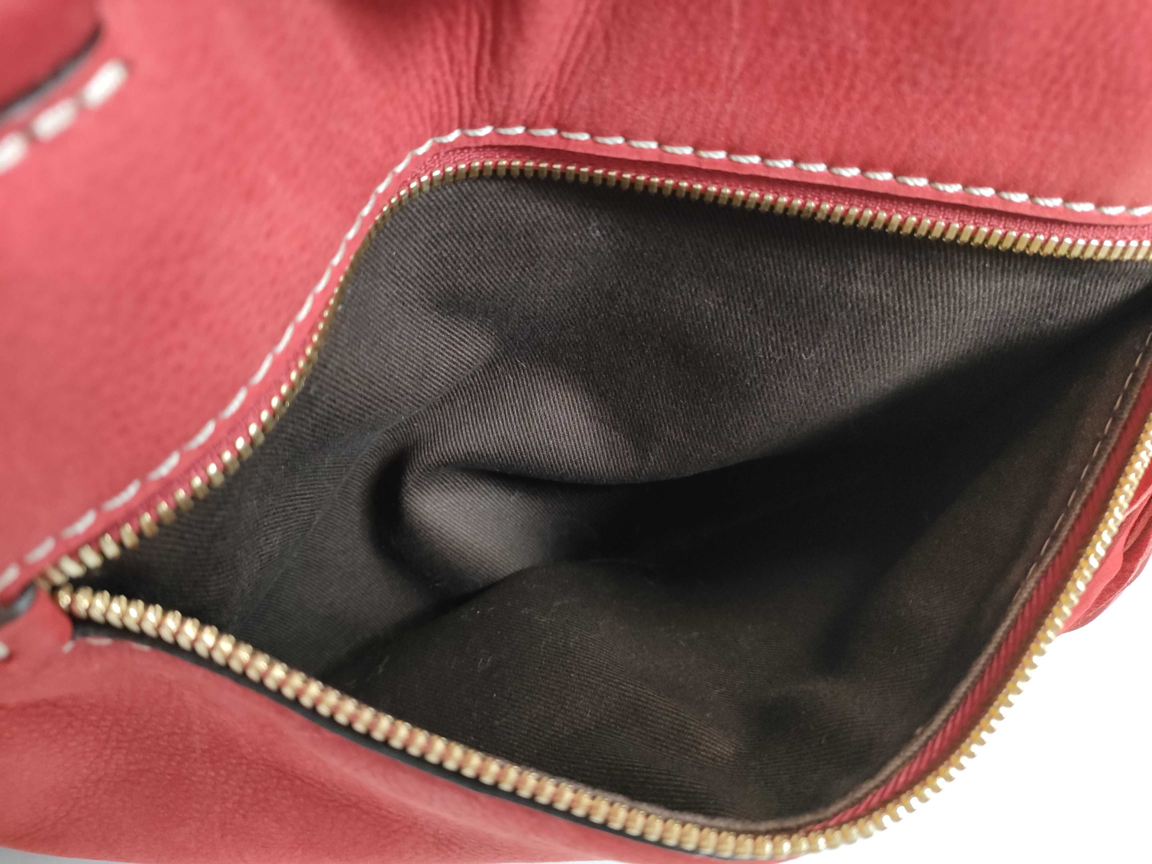 Madrid Handbag with Tassel, Red Handbag — view 15