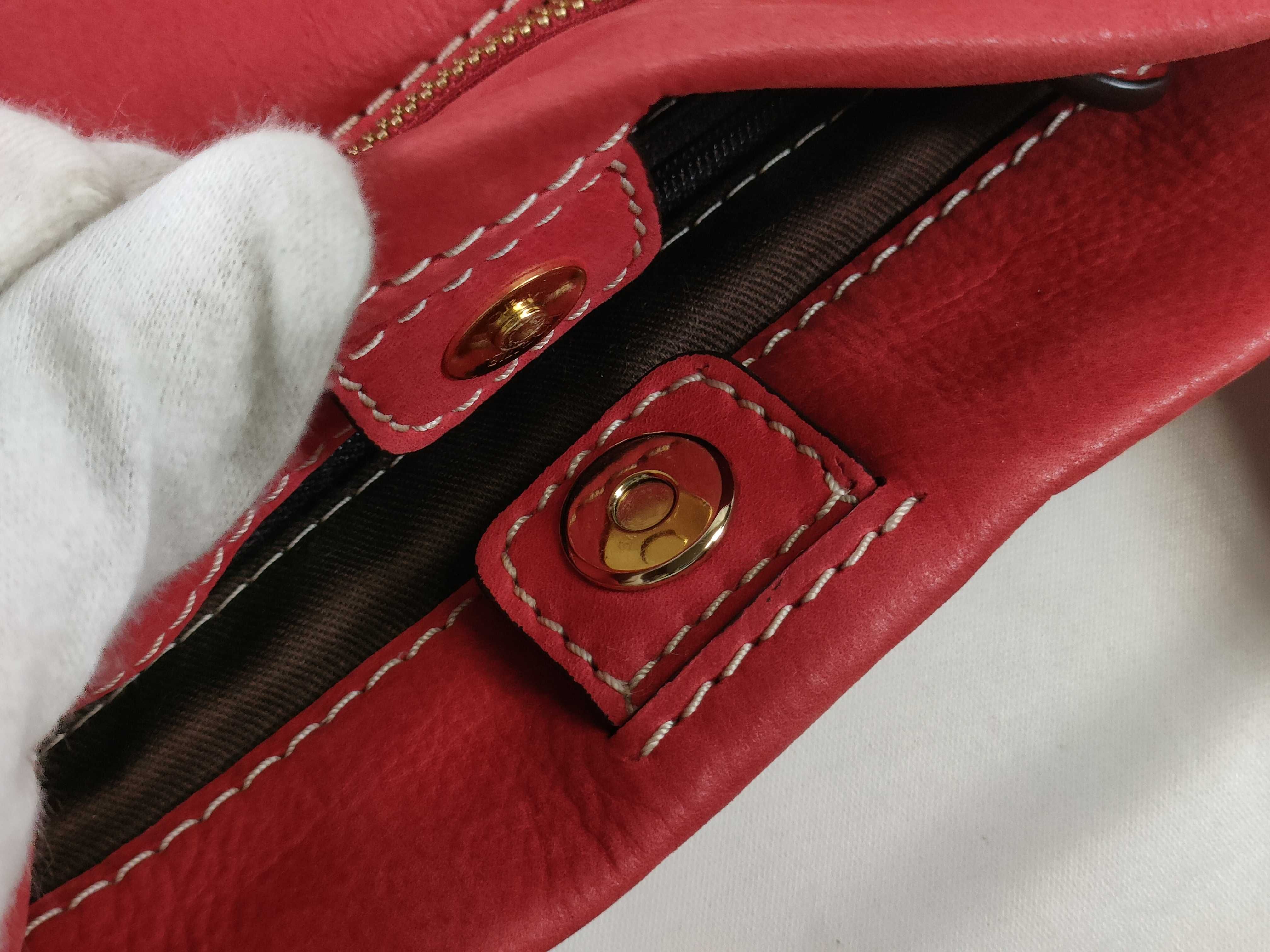 Madrid Handbag with Tassel, Red Handbag — view 6