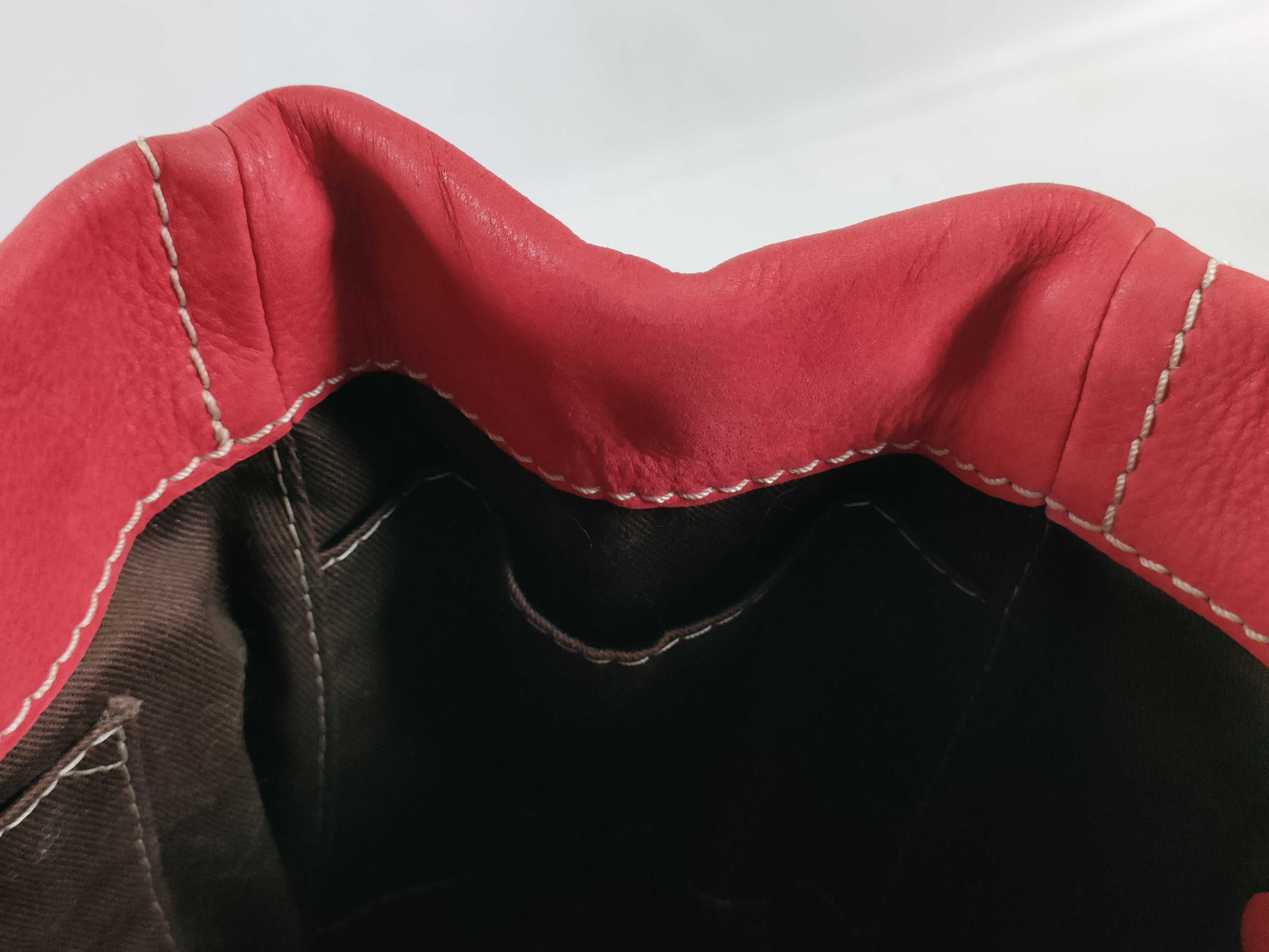 Madrid Handbag with Tassel, Red Handbag — view 8