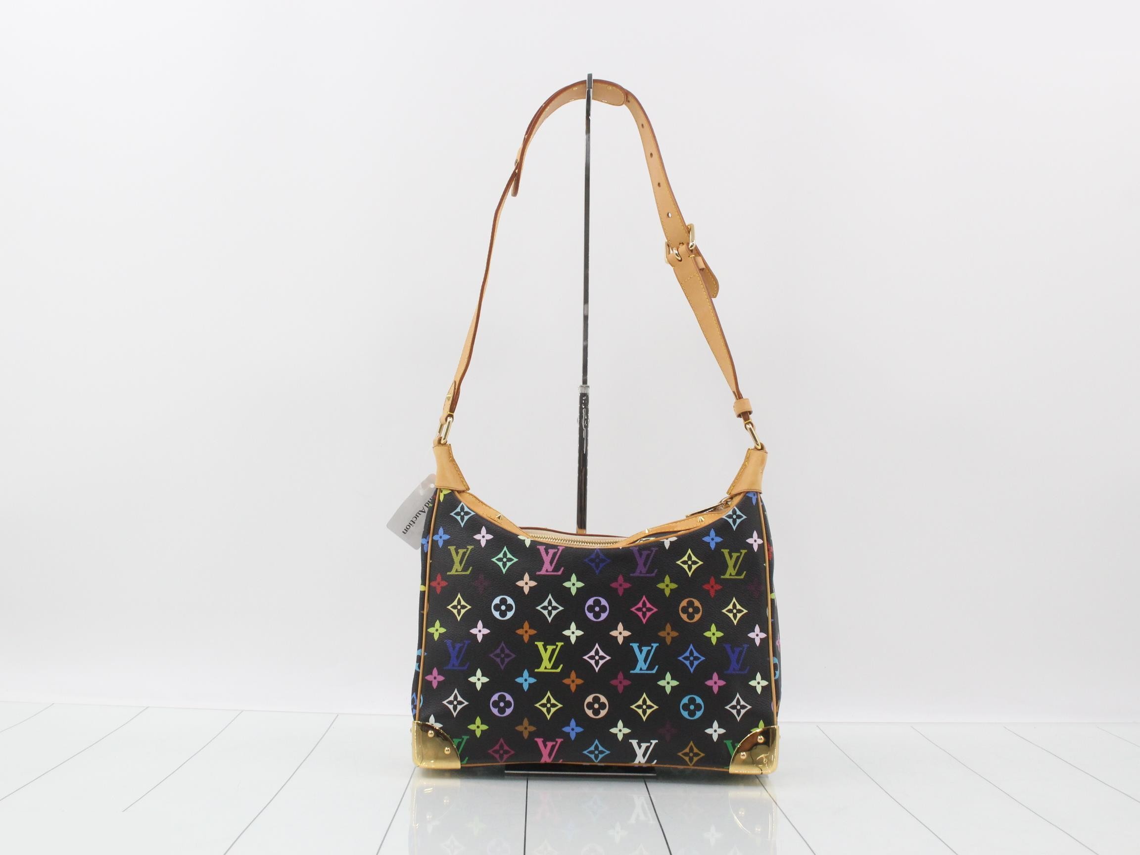 Boulogne Monogram Multicolor Shoulder Bag — view 2