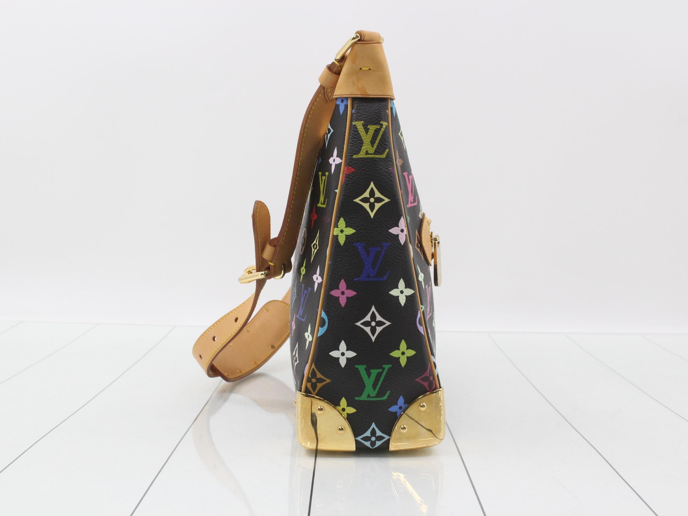Boulogne Monogram Multicolor Shoulder Bag — view 4
