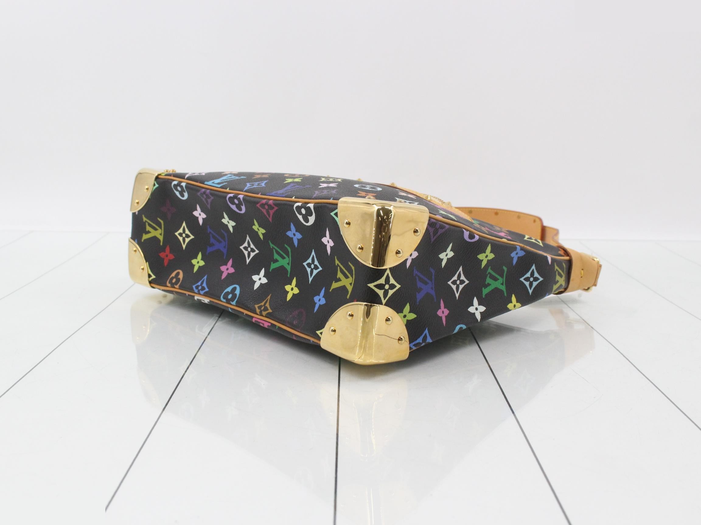 Boulogne Monogram Multicolor Shoulder Bag — view 6