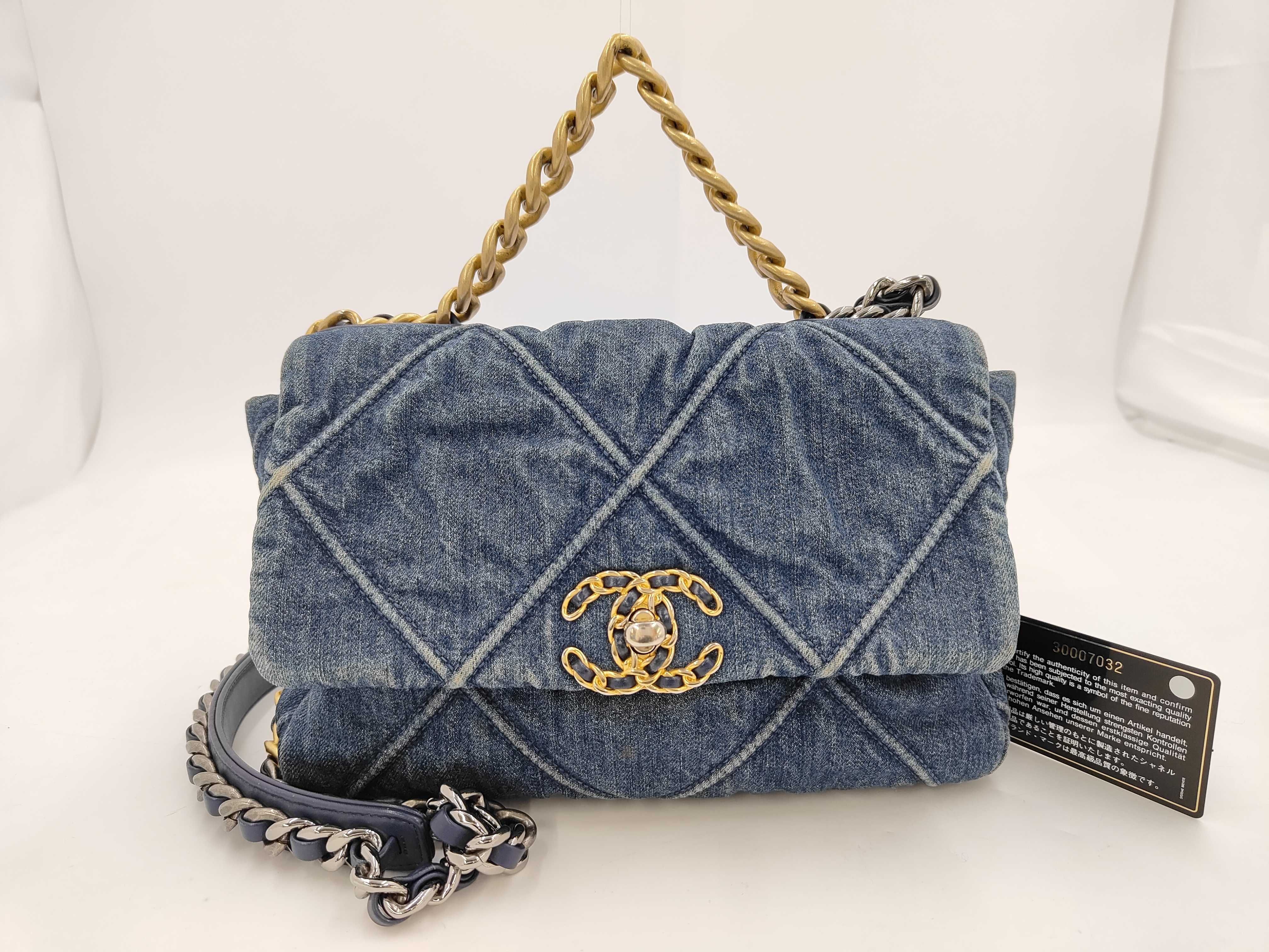 denim shoulder bag