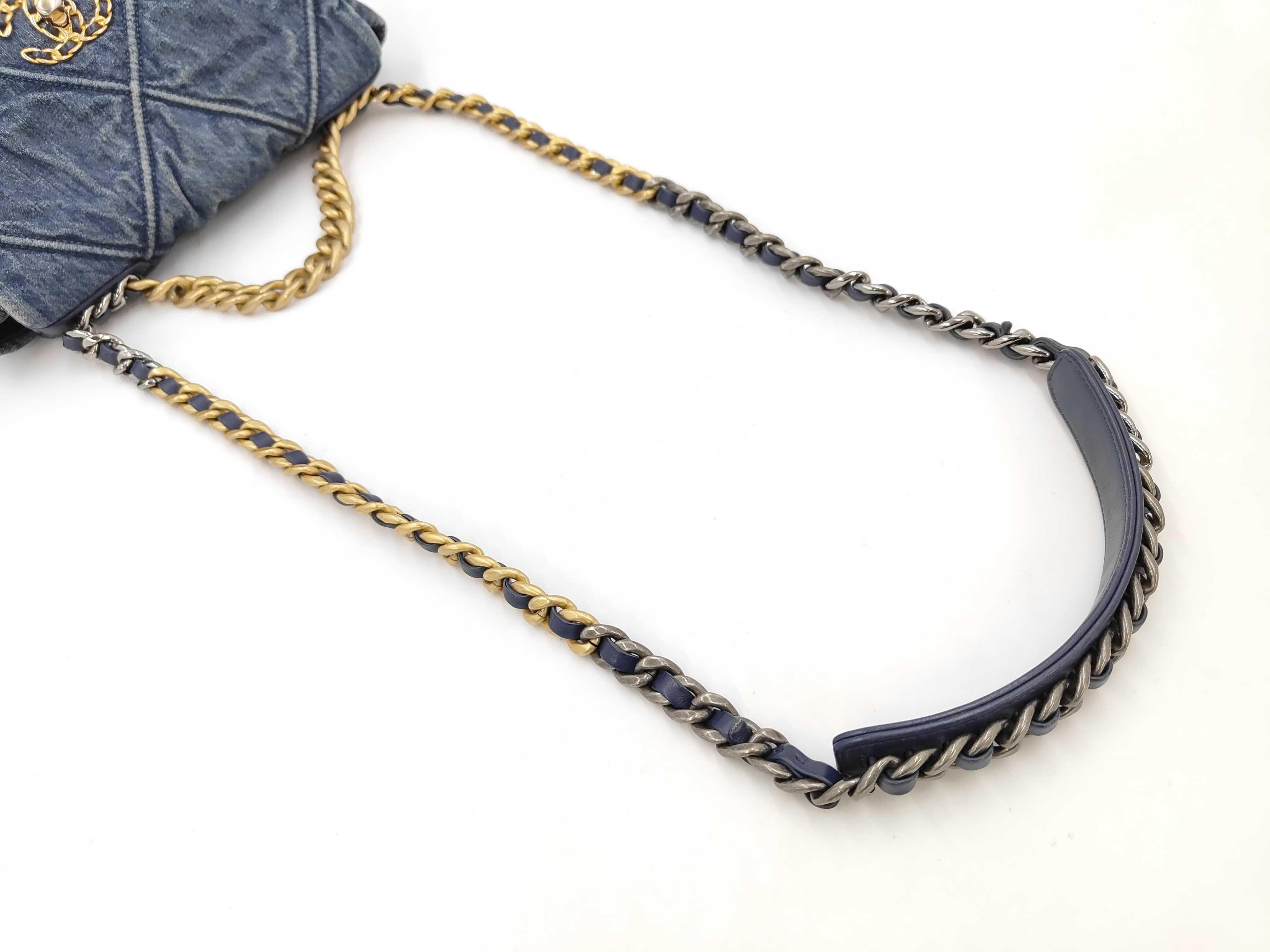 denim shoulder bag — view 4