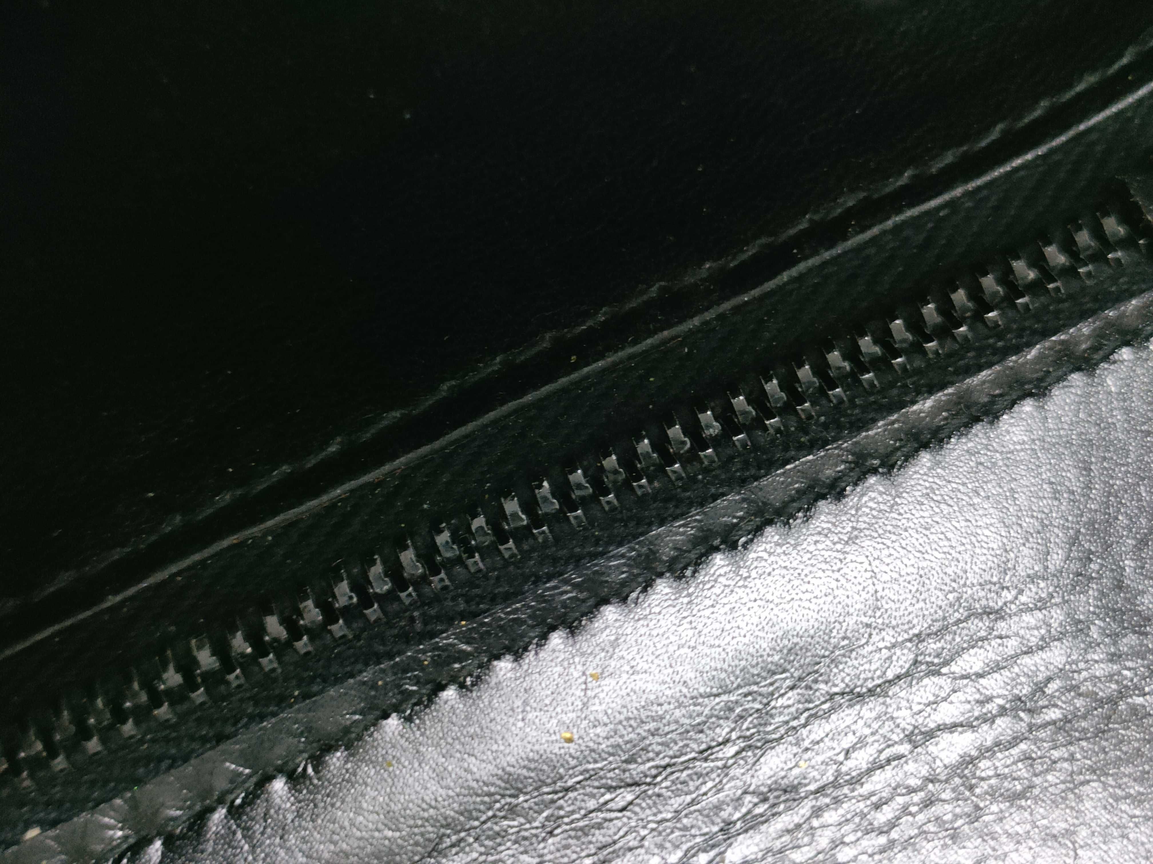 Carriage Hardware Leather Shoulder Bag, Black Shoulder Bag — view 11