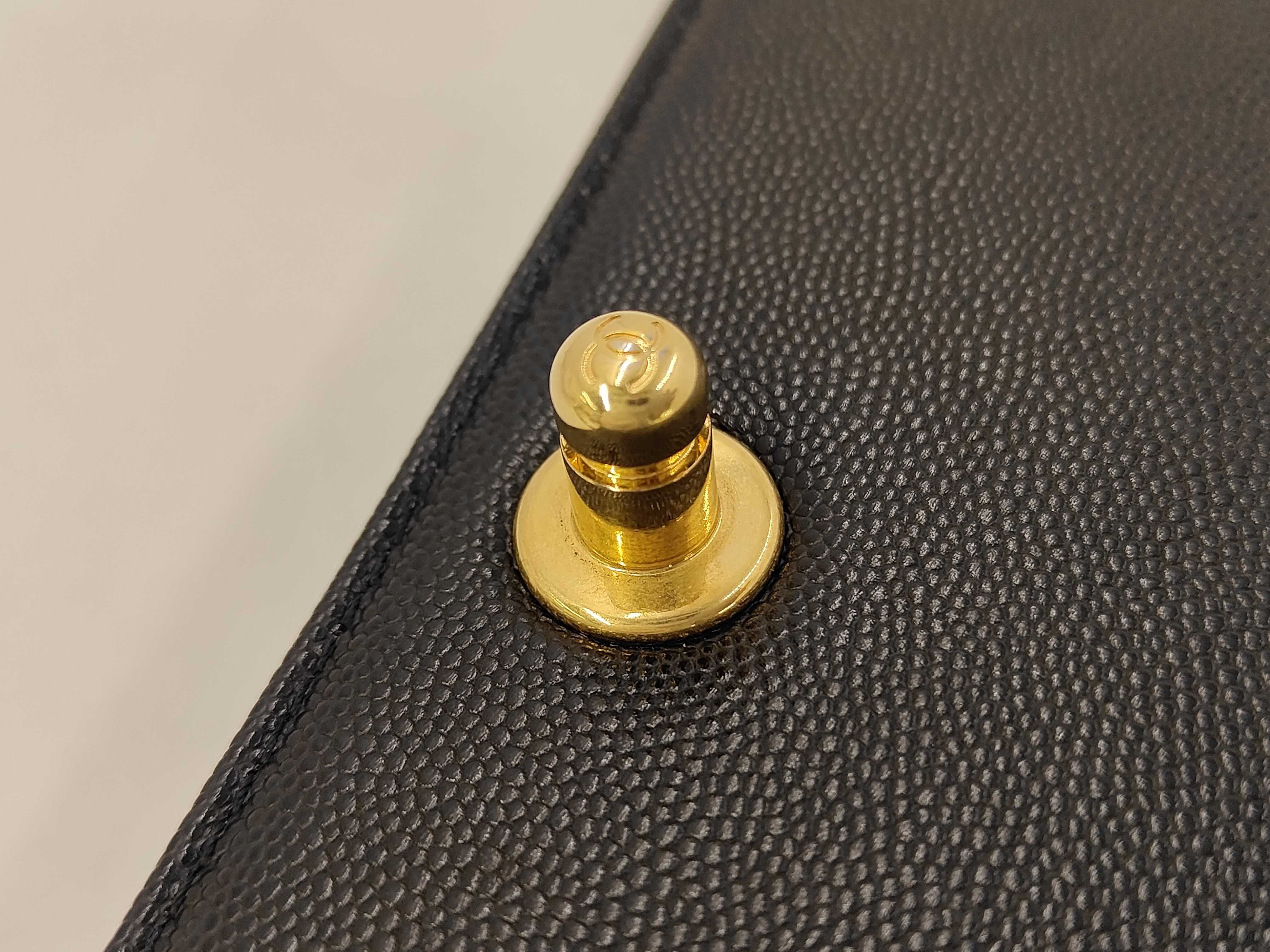 Boy Chanel Grained Calfskin Black Shoulder Bag — view 12