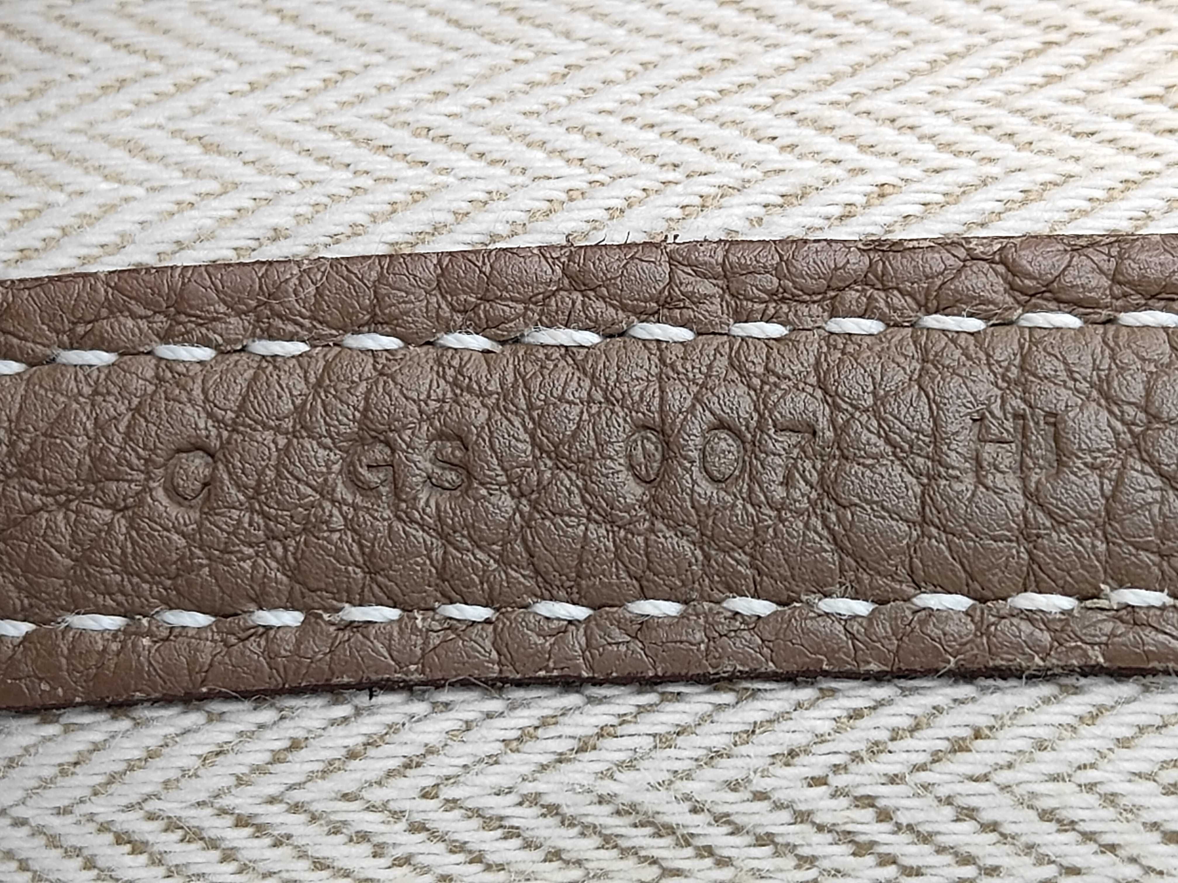 Garden Party 36 PM Negonda Etoupe Tote Bag with Silver Hardware (C Stamp) — view 10