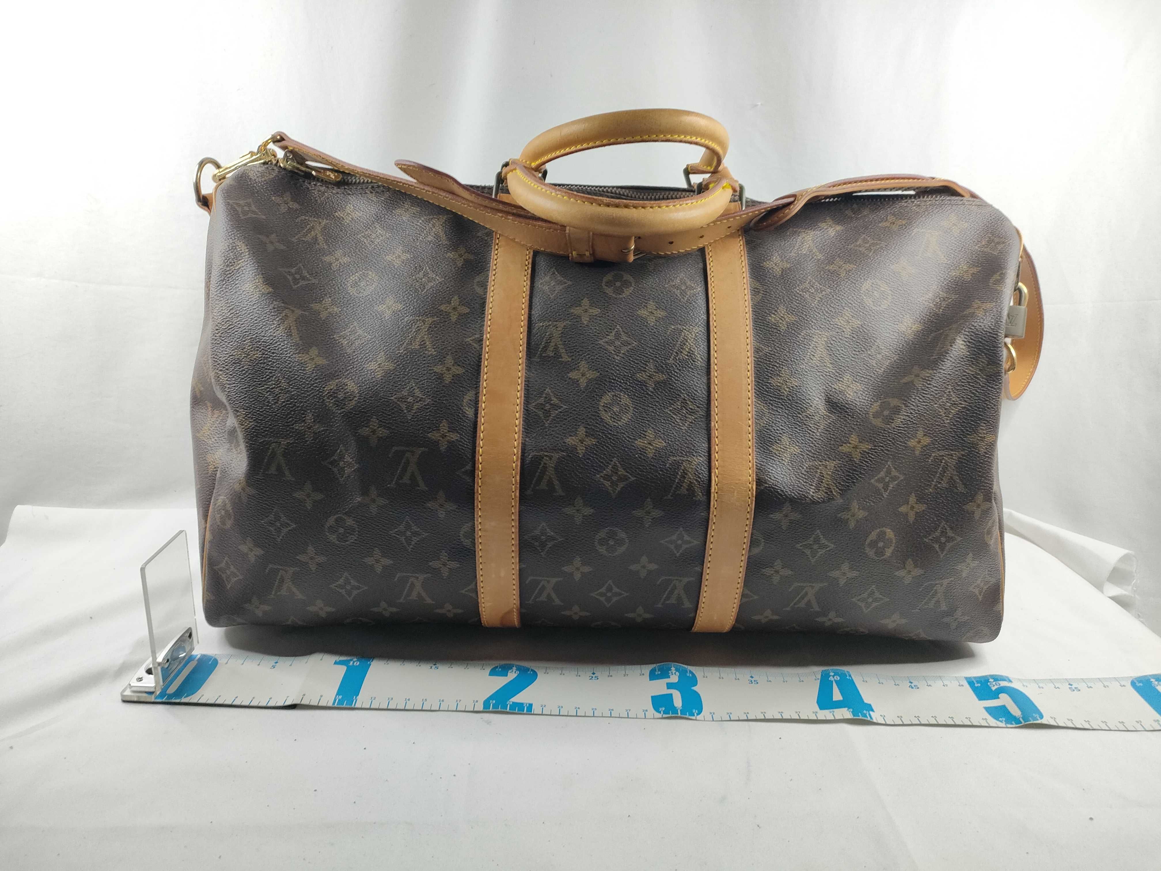 Monogram M41416 Keepall Bandoulière 50 Boston Bag — view 2
