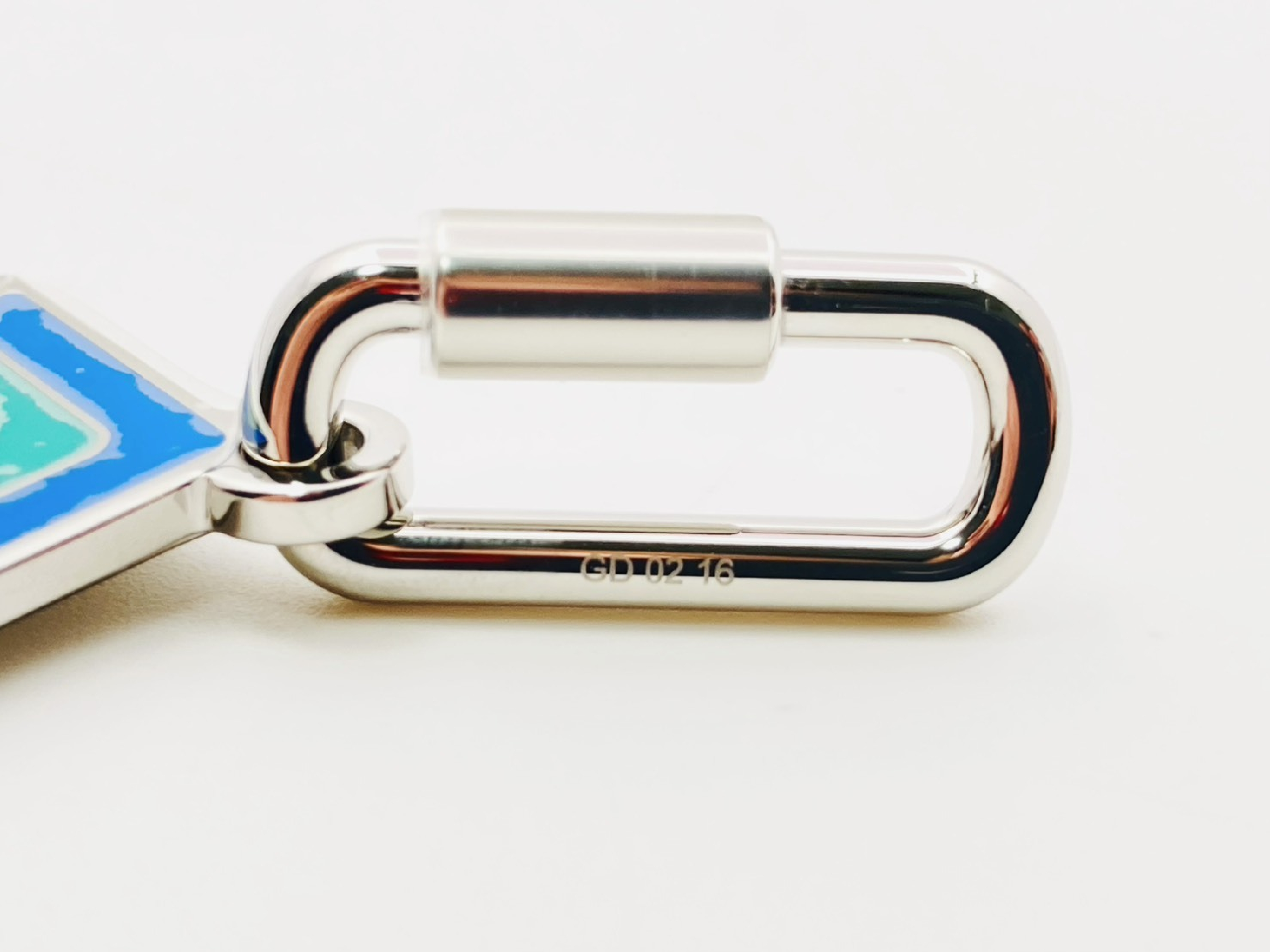Dog Medal Au Todo Collar Charm Pet Accessory Blue x Silver Current Product Other Accessories — view 3