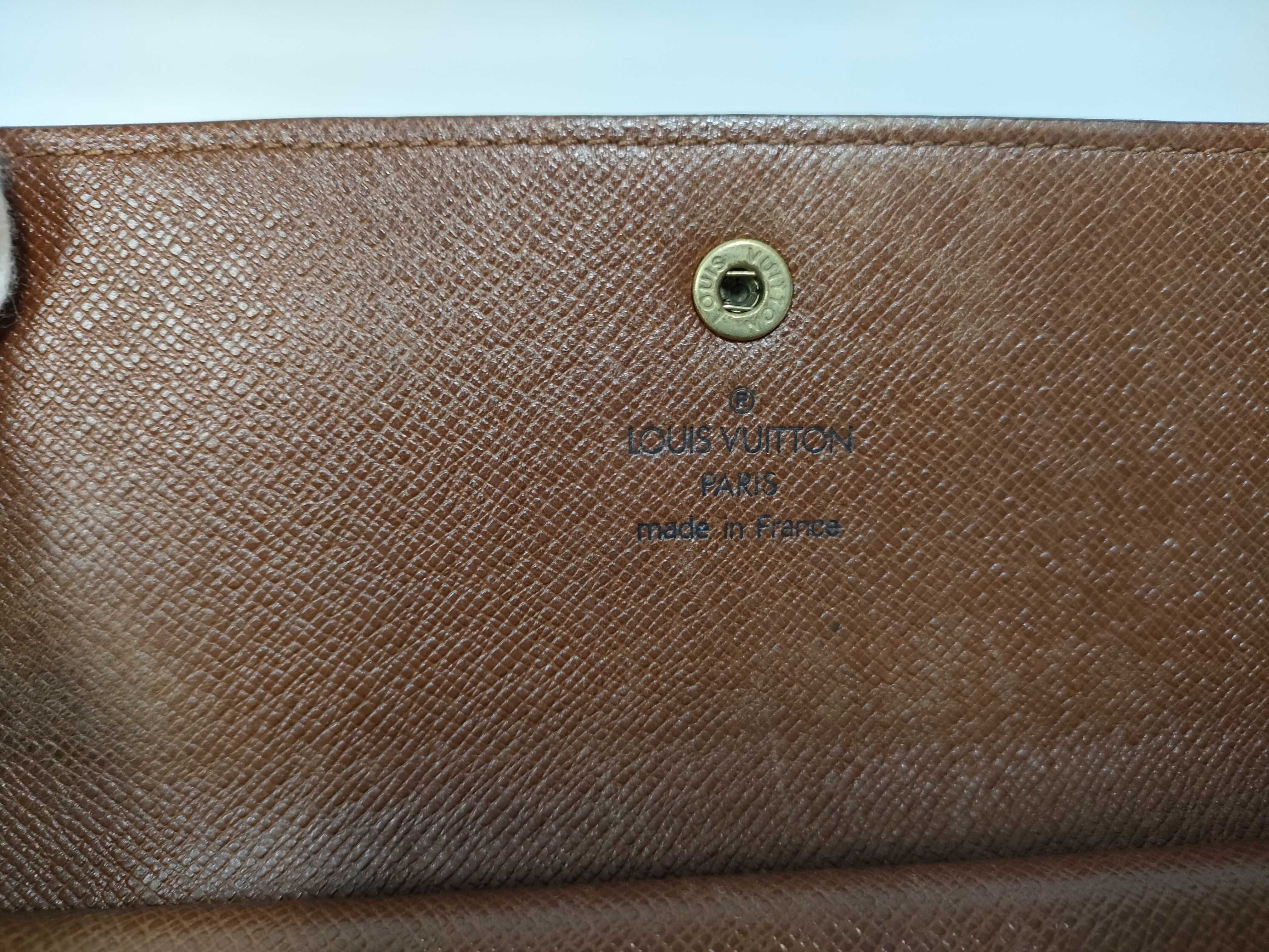 Monogram Louis Vuitton Button Wallet — view 10