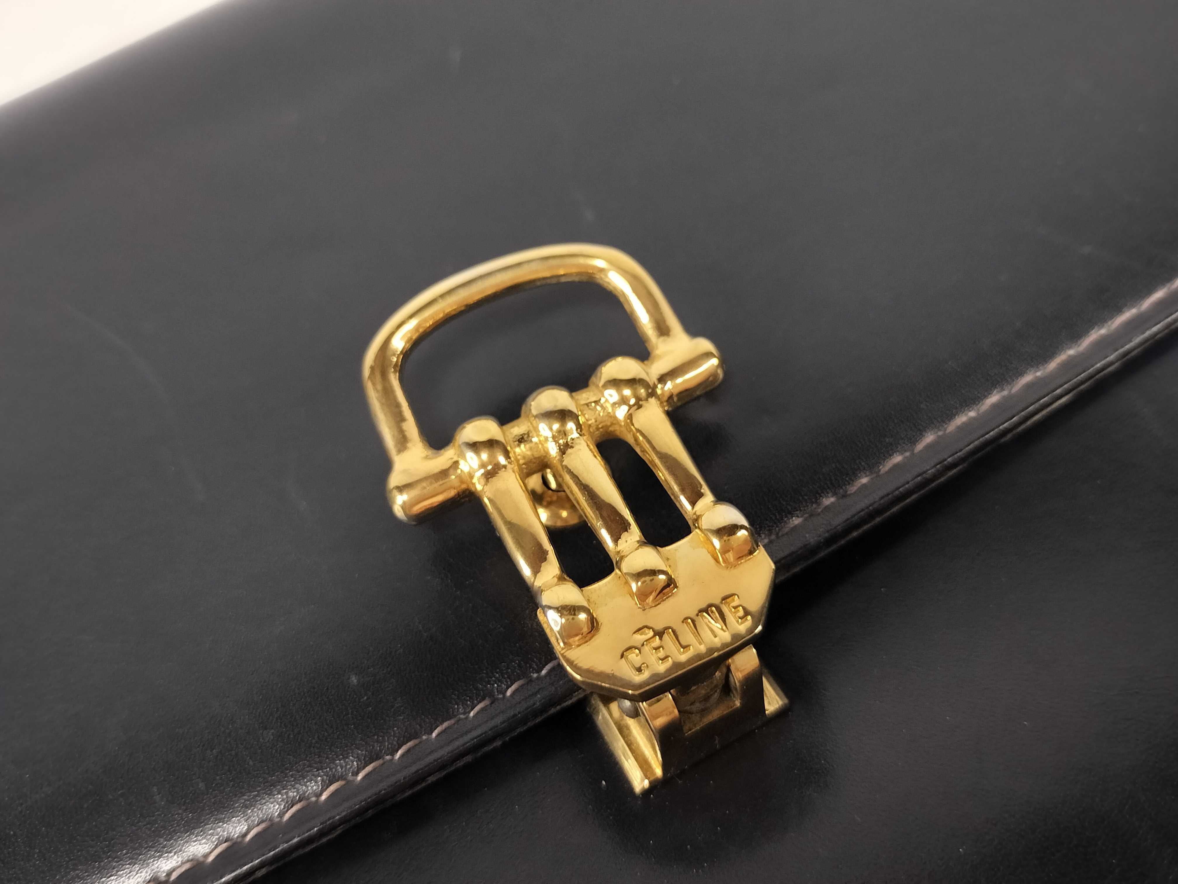 Horsebit Leather Shoulder Bag — view 15